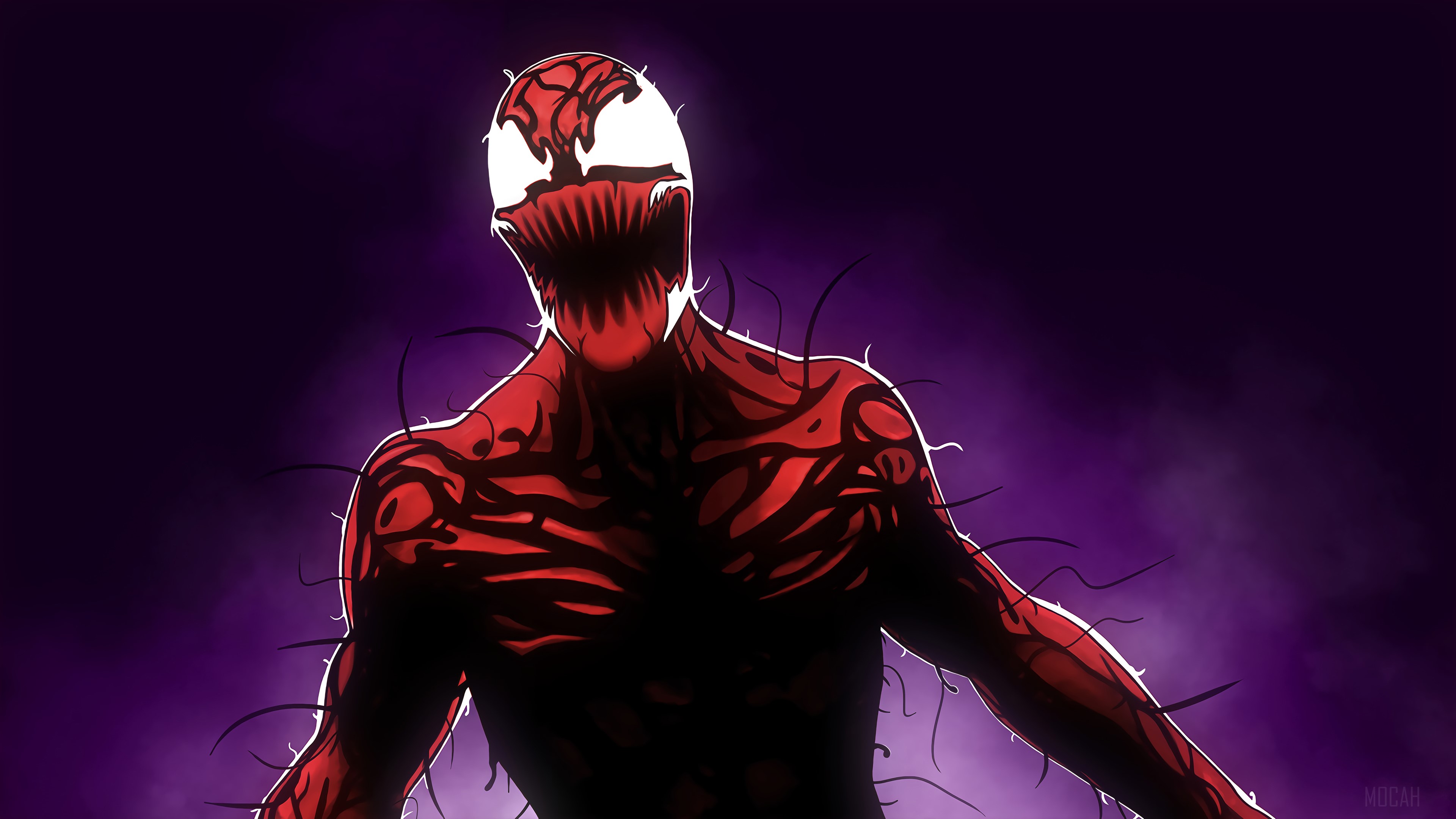 Carnage from Marvel's Spider-Man 4K HD Wallpaper