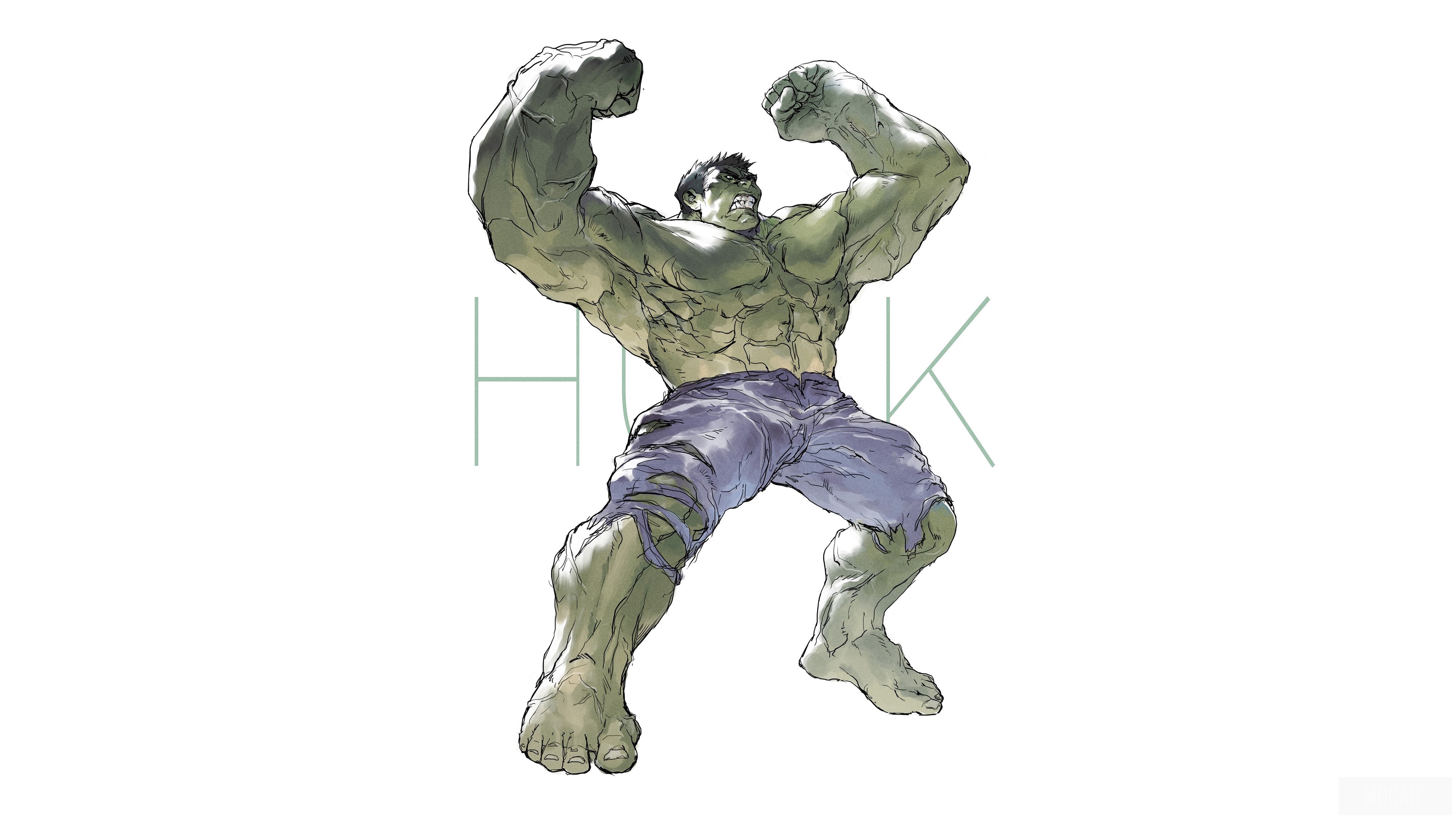 Hulk from Avengers Infinity War 4K Artwork HD Wallpaper