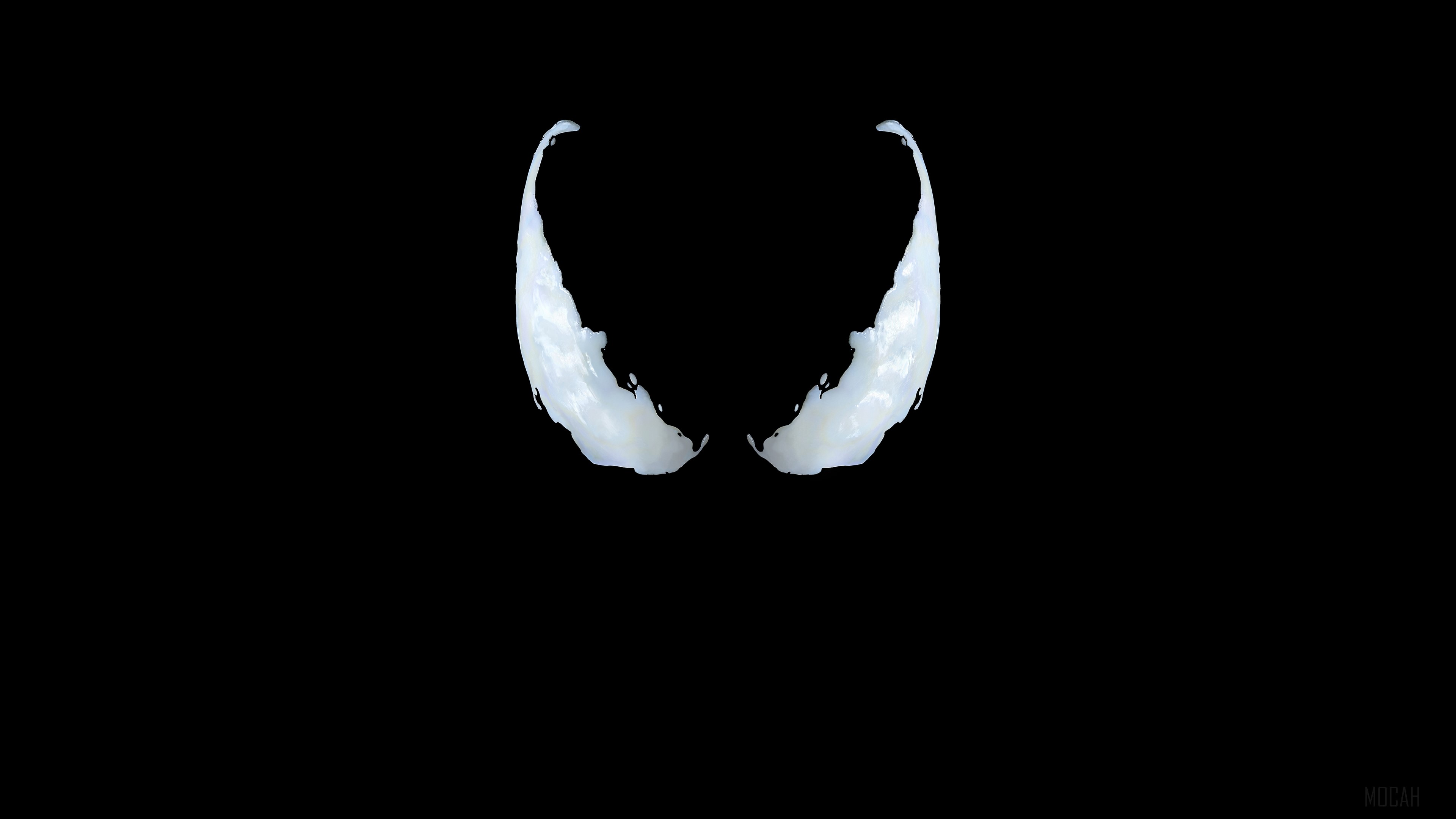 Venom Logo HD Wallpaper