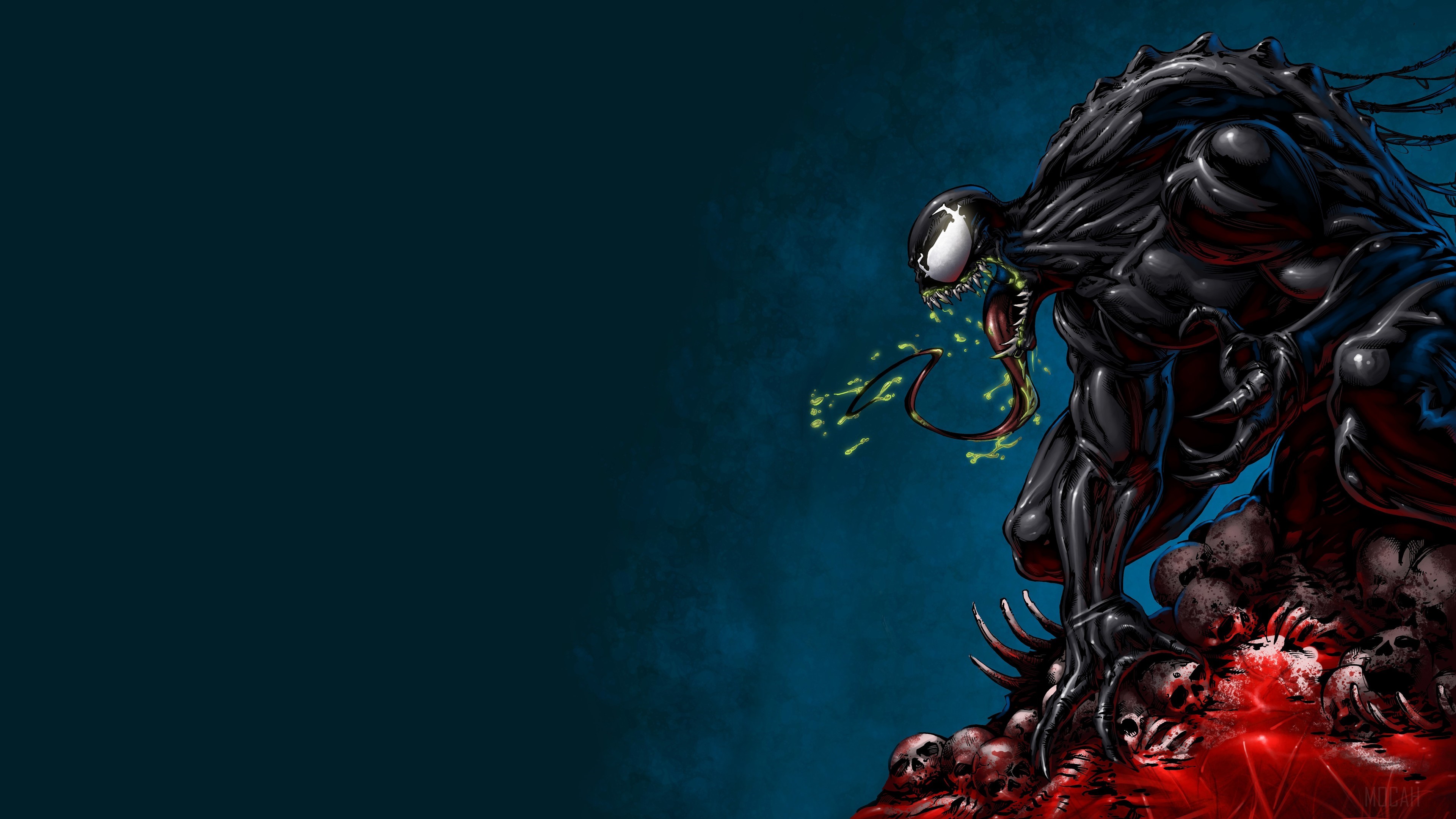 Venom from Marvel Comics 4K HD Wallpaper