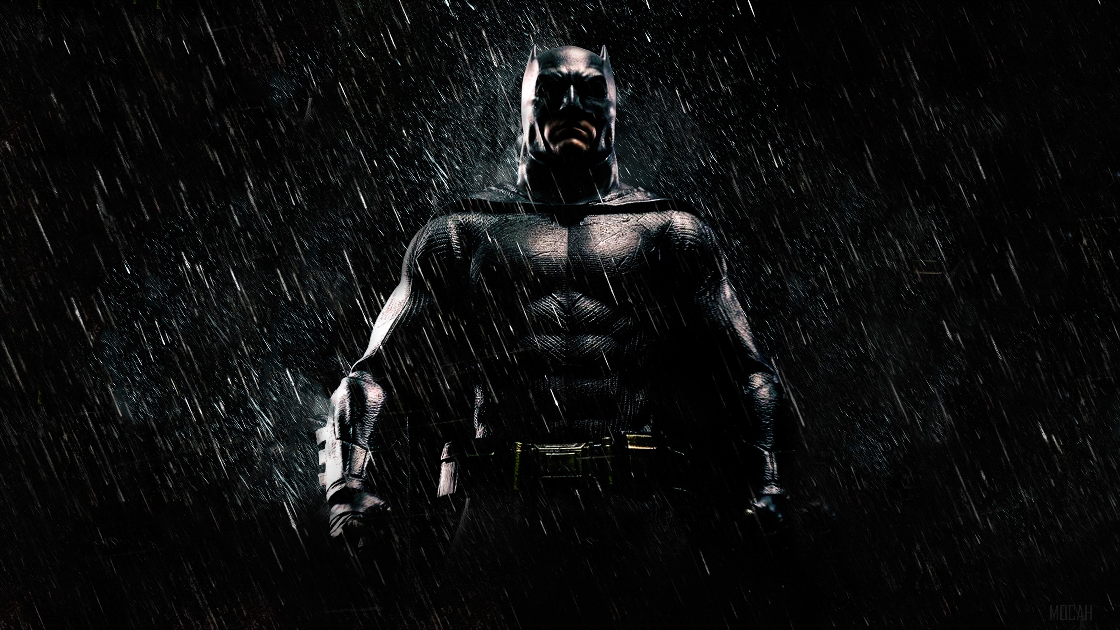 Batman In The Rain HD Wallpaper