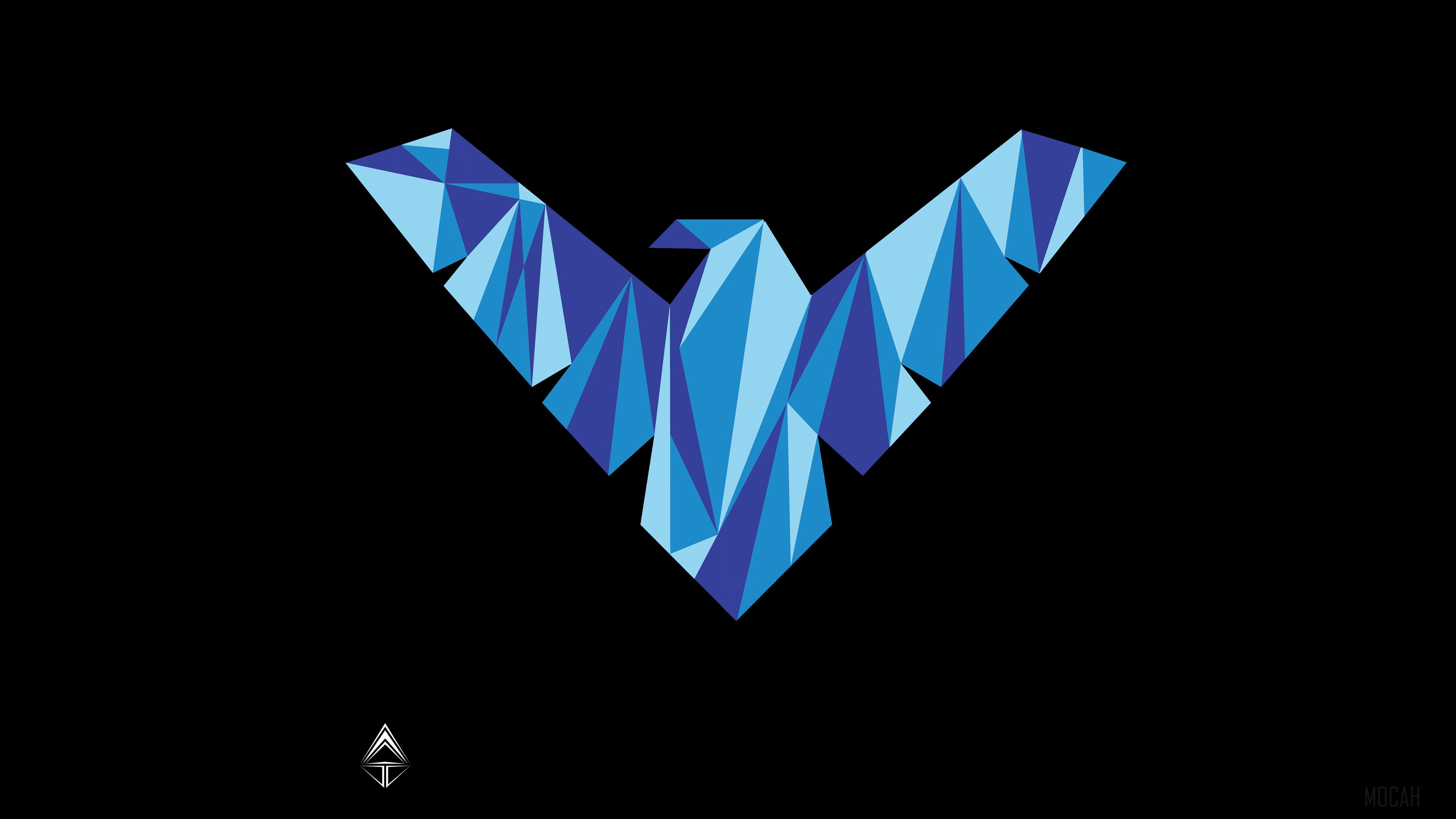 Nightwing Logo HD Wallpaper