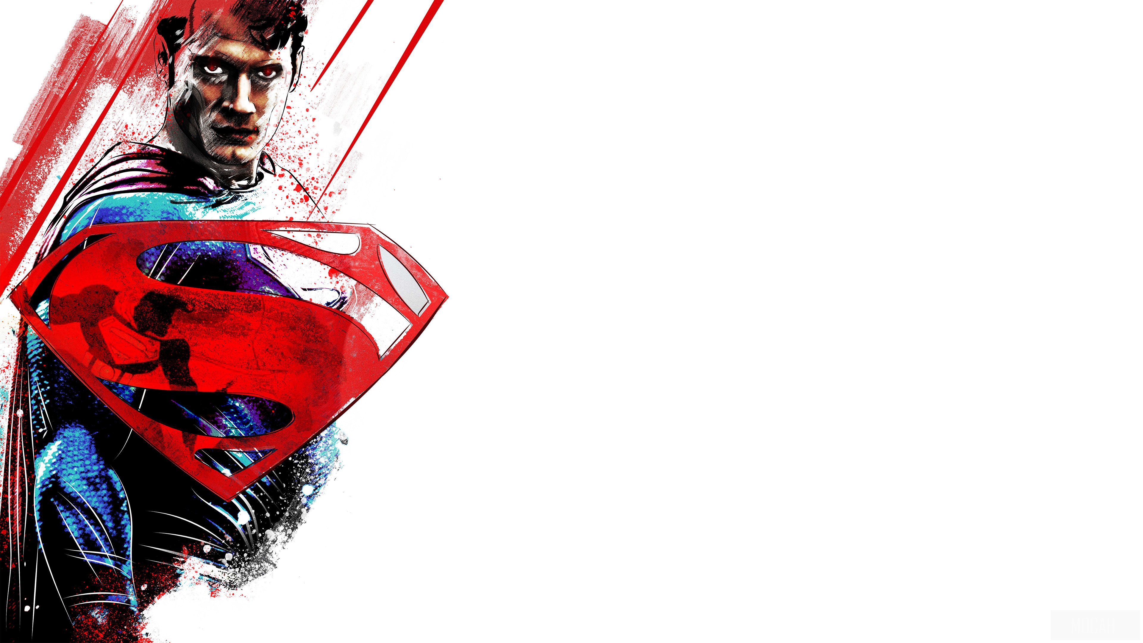 Superman from Dawn of Justice Artwork 4K HD Wallpaper