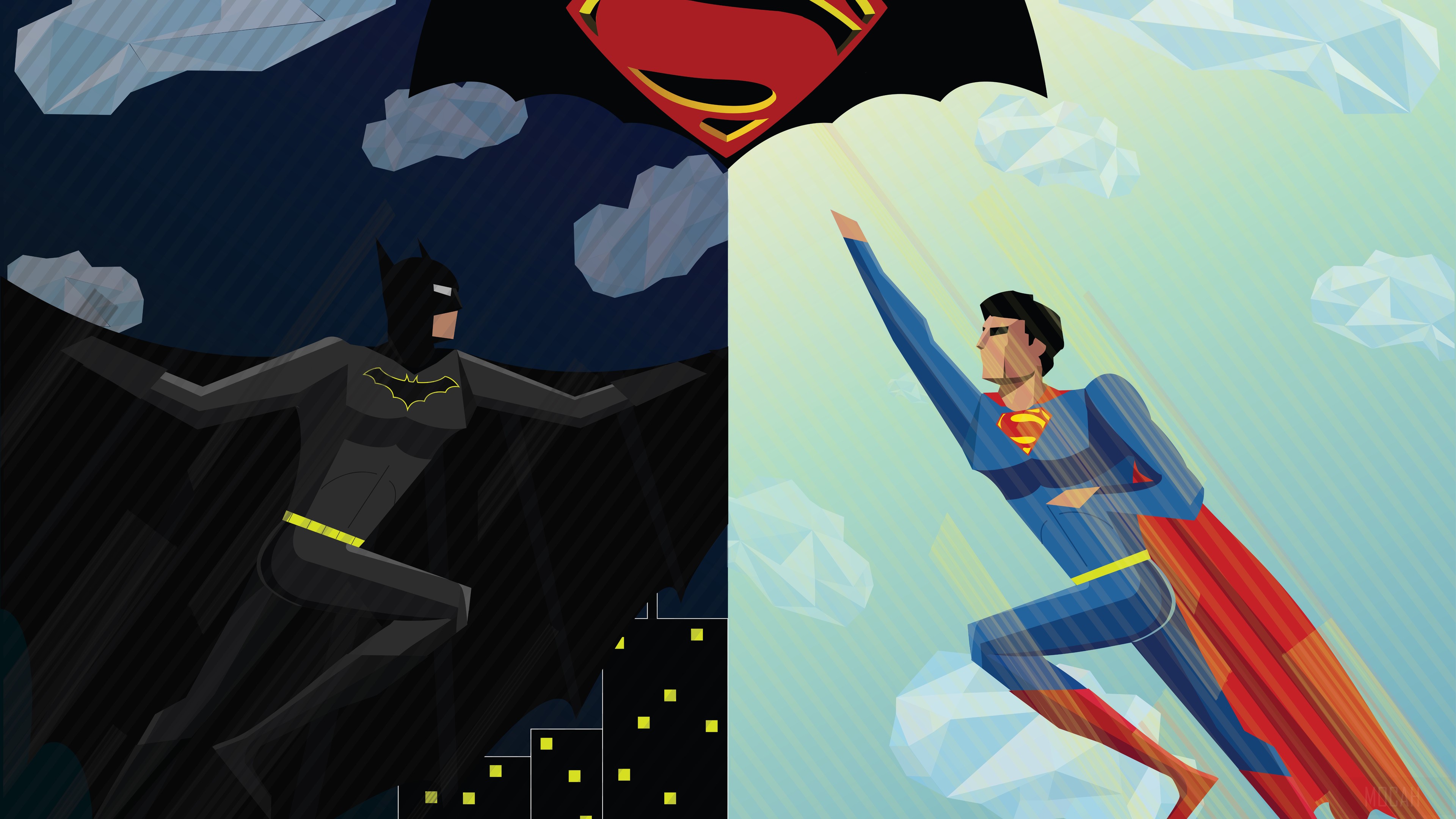 Batman vs Superman 4K HD Wallpaper