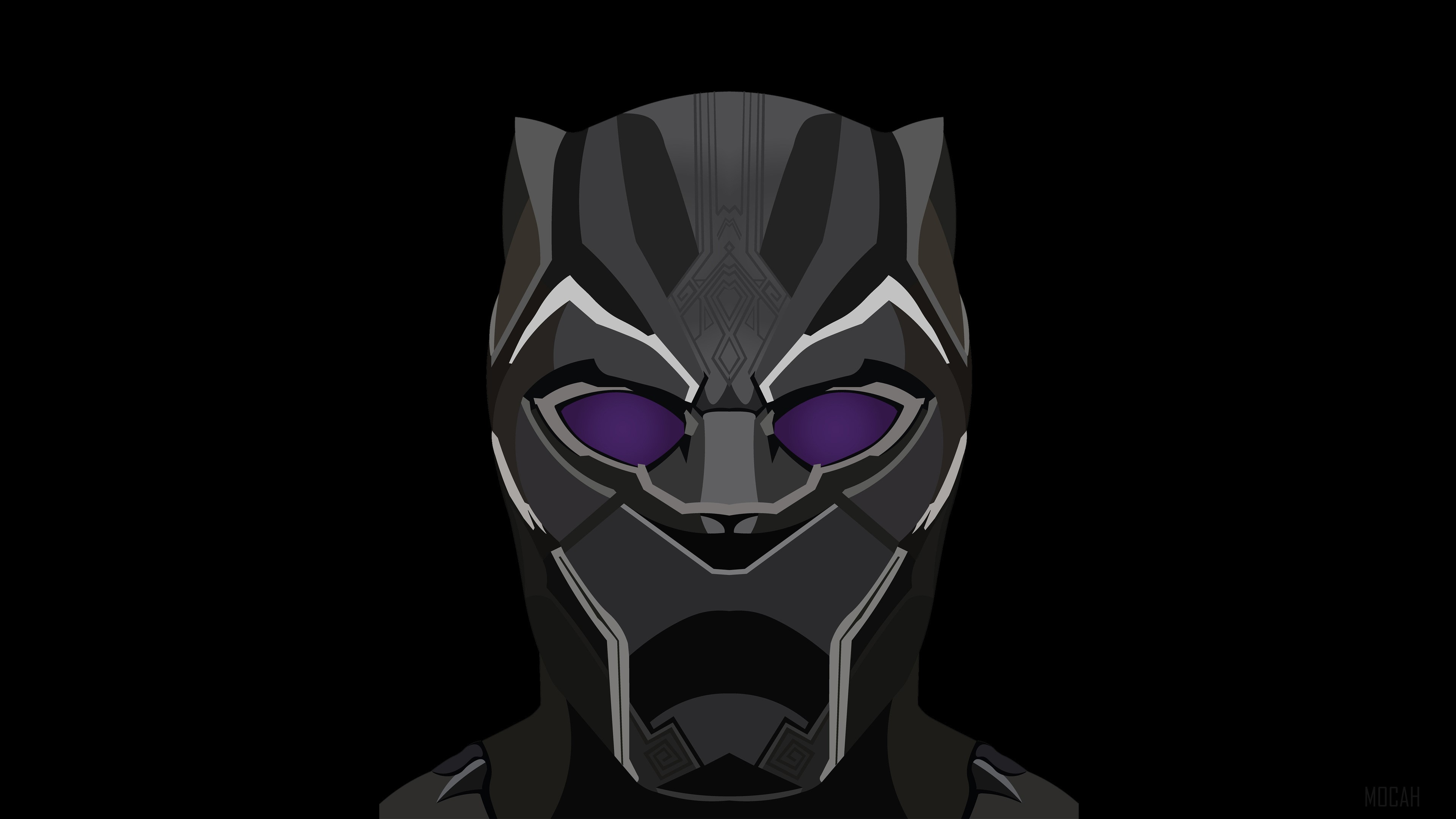 Black Panther from Marvel 4K HD Wallpaper