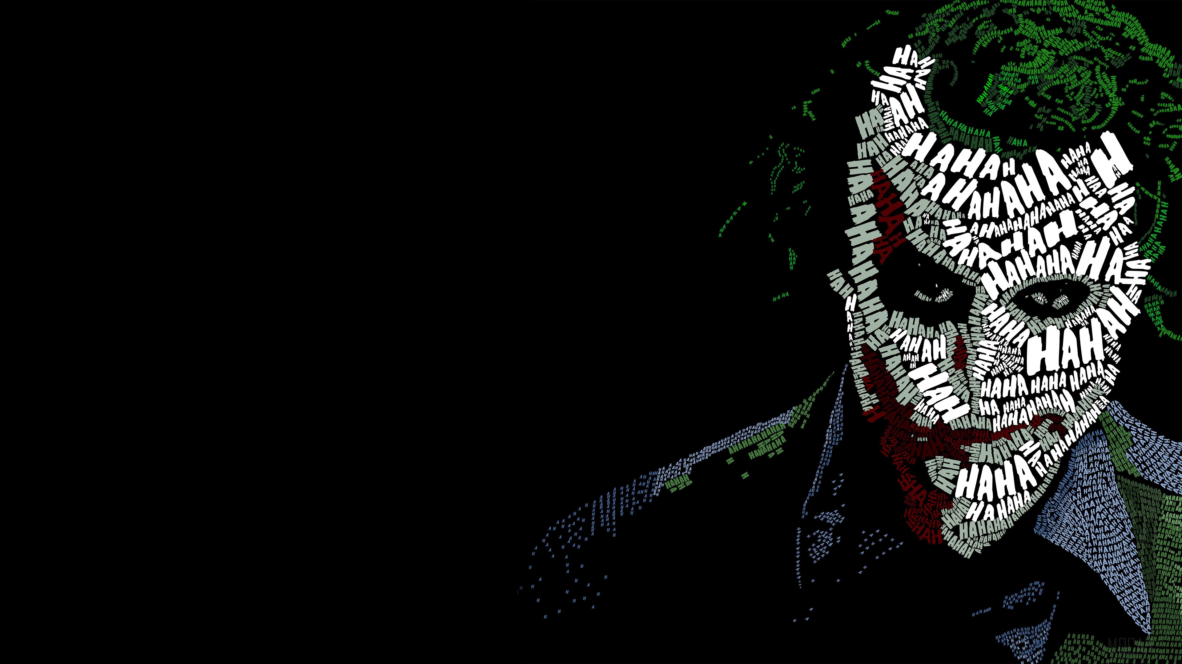 Joker Typography HD Wallpaper