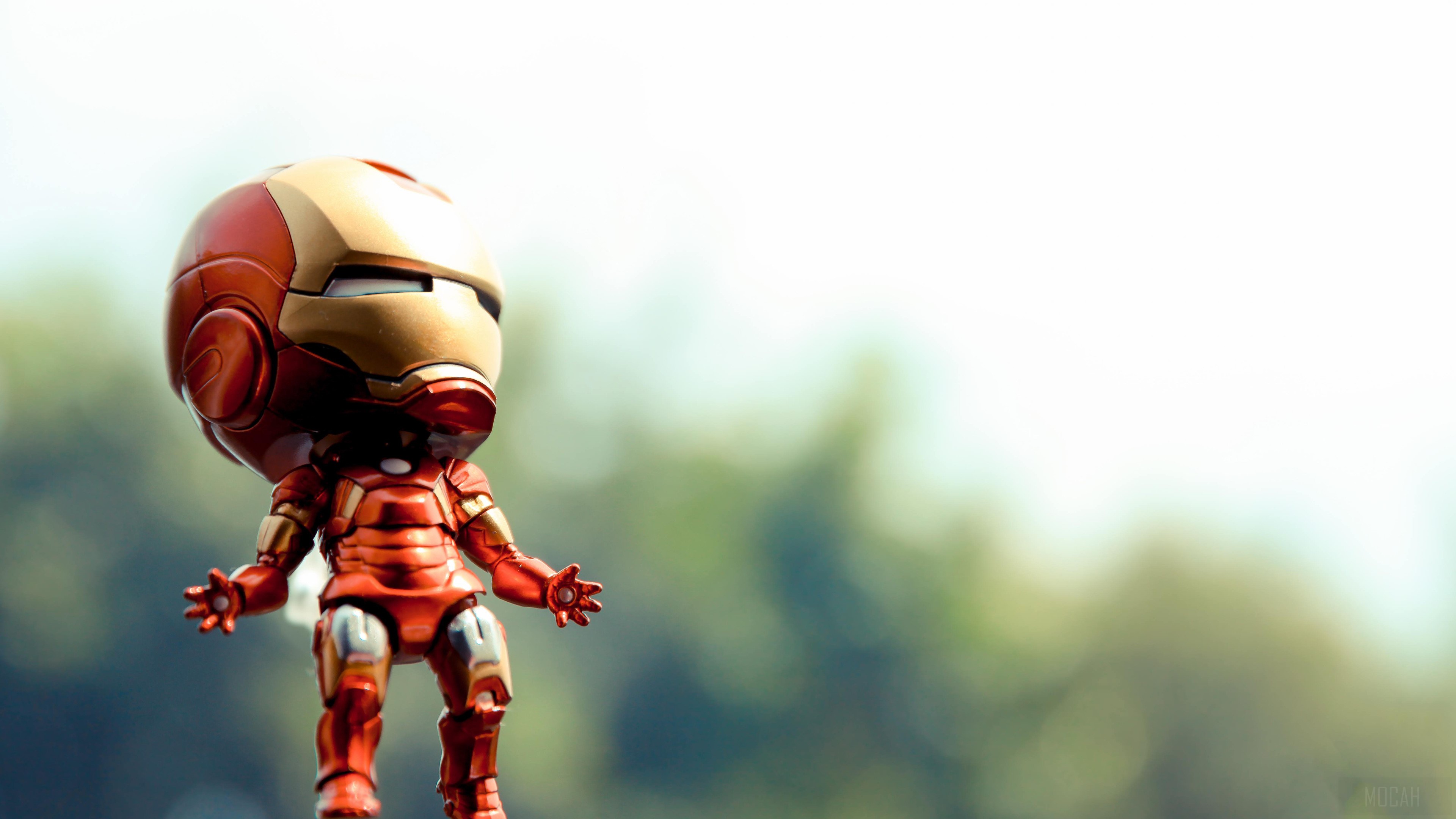 Iron Man Toy Photography HD Wallpaper