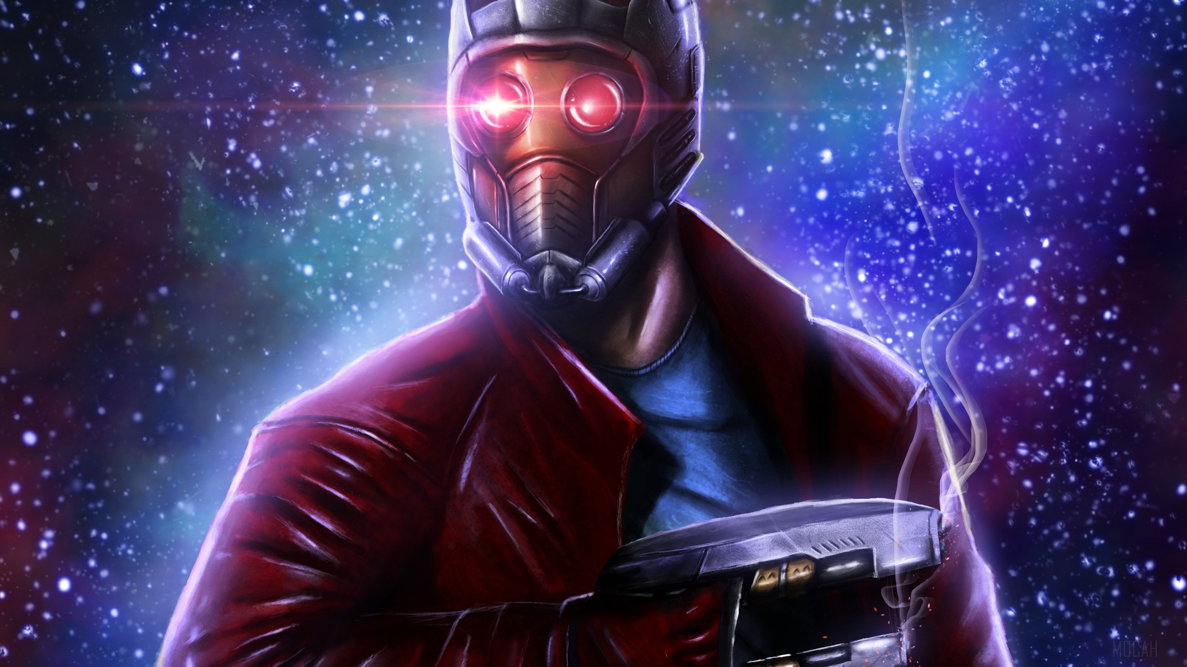 Star Lord from Guardians of the Galaxy 4K HD Wallpaper