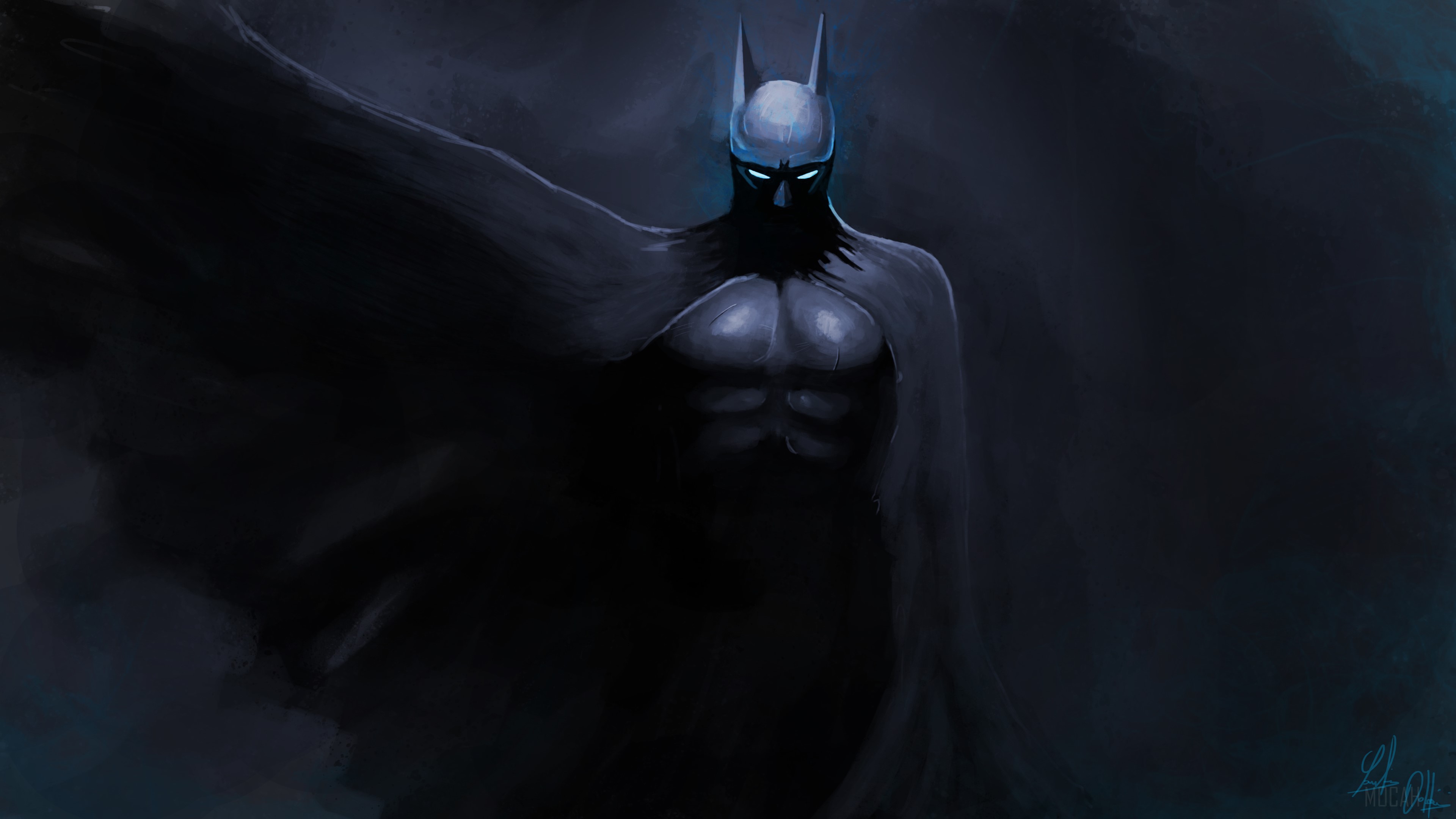 Batman from The Dark Knight 4K HD Wallpaper