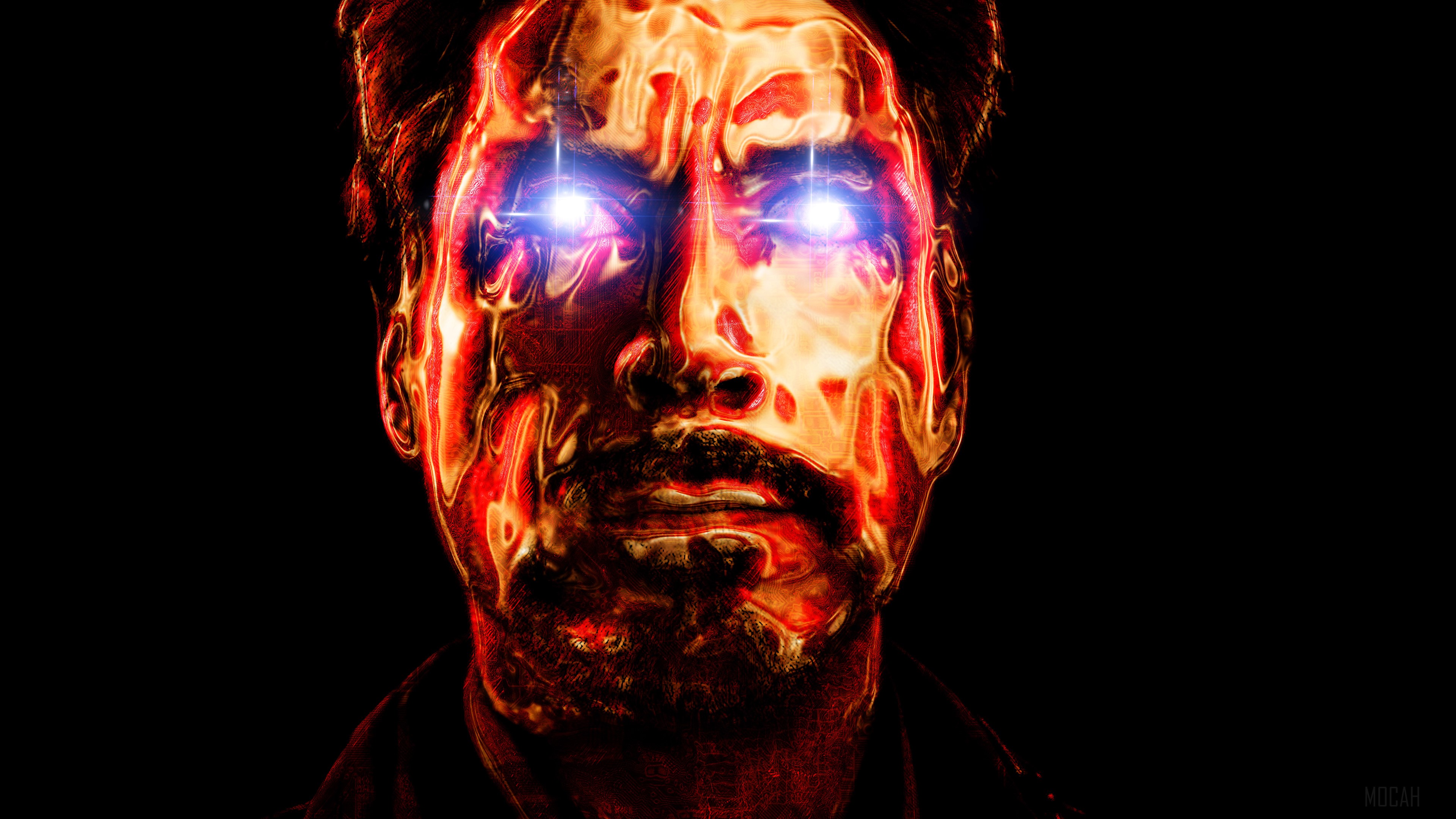 Robert Downey Jr. as Tony Stark Art 4K HD Wallpaper