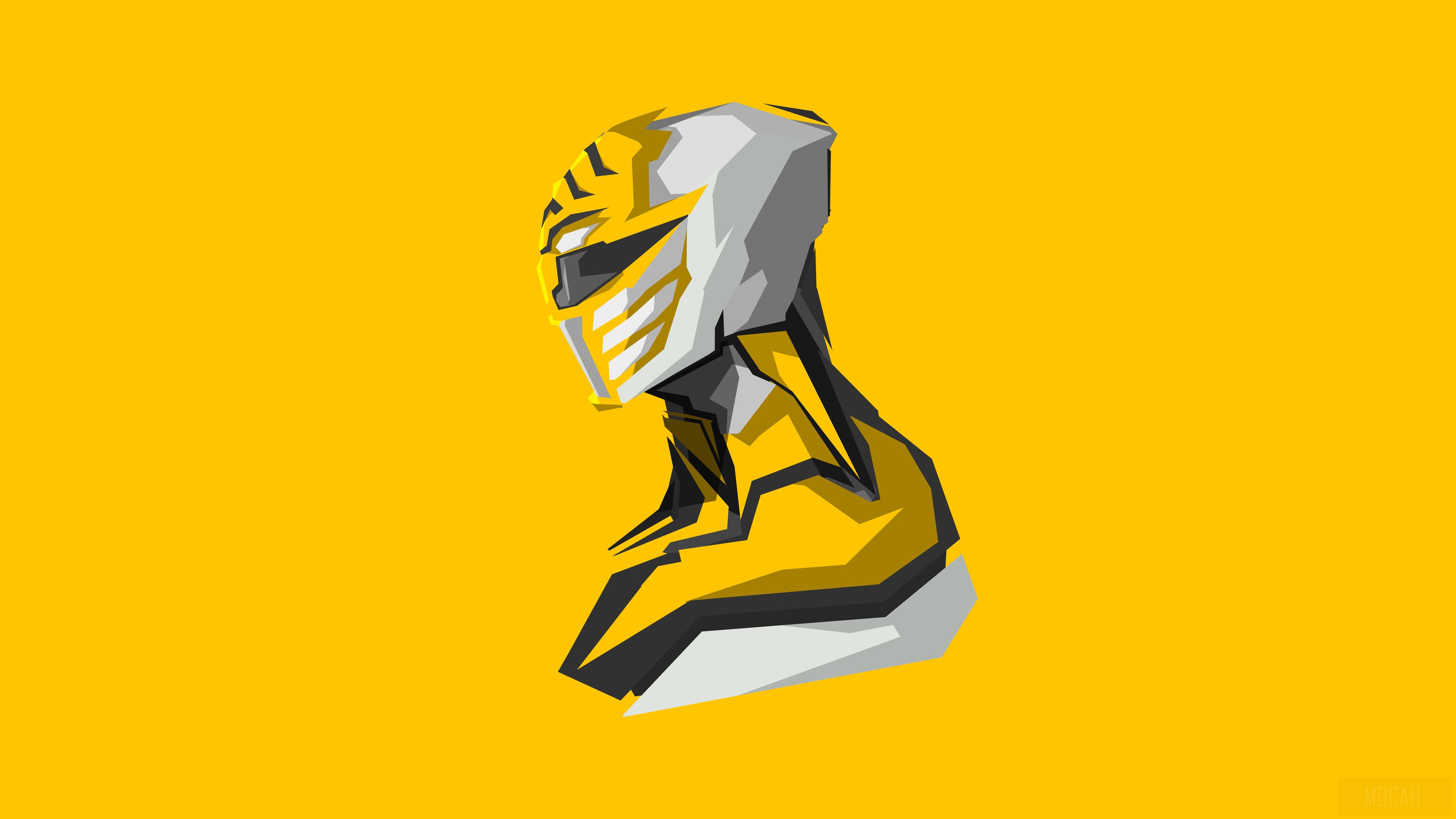 Yellow Power Ranger 4K Art HD Wallpaper