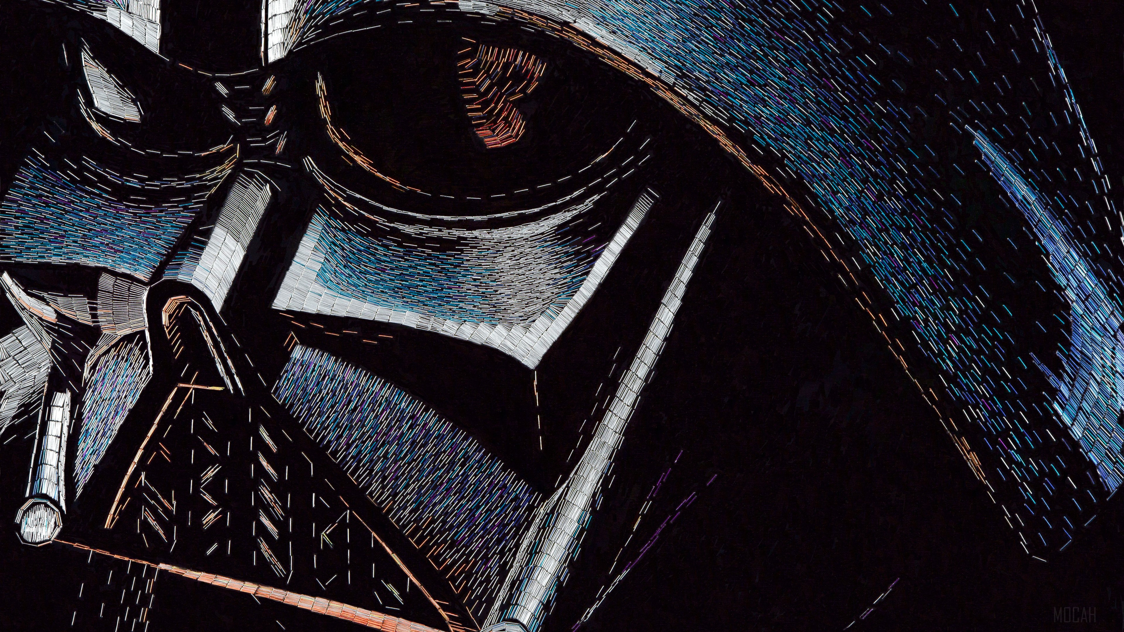 Darth Vader Portrait HD Wallpaper