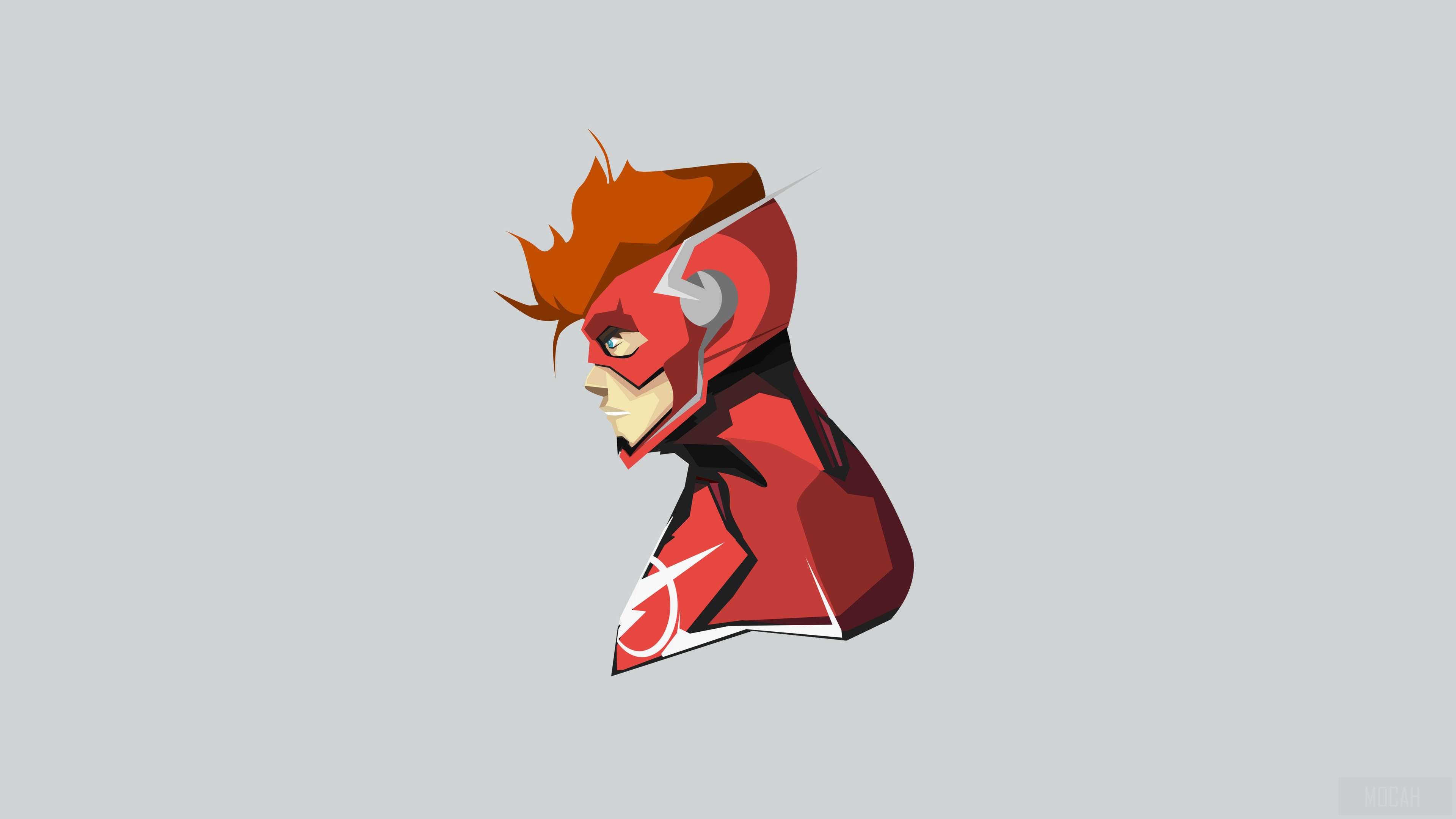 The Flash Minimalism HD Wallpaper