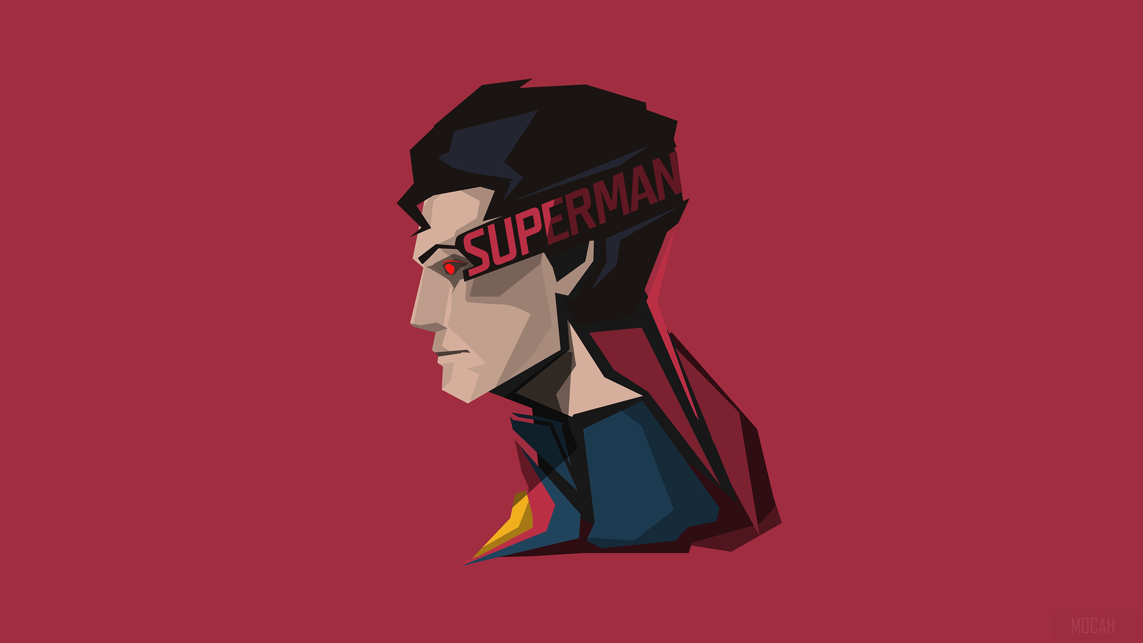 Superman Minimal HD Wallpaper