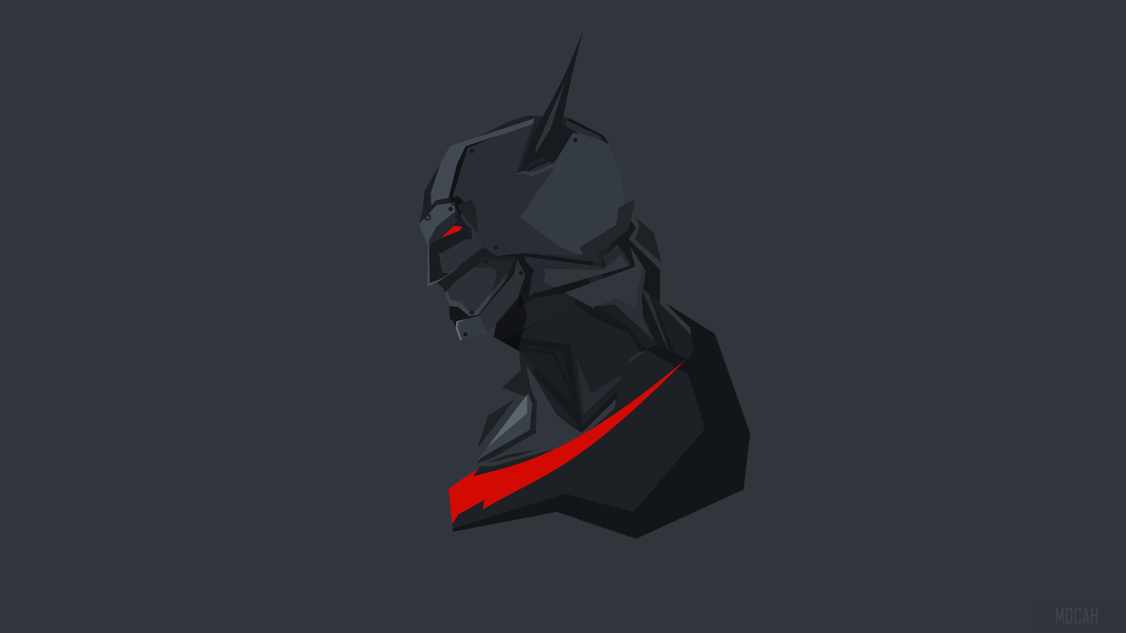 Batman Beyond Minimalist 4K HD Wallpaper