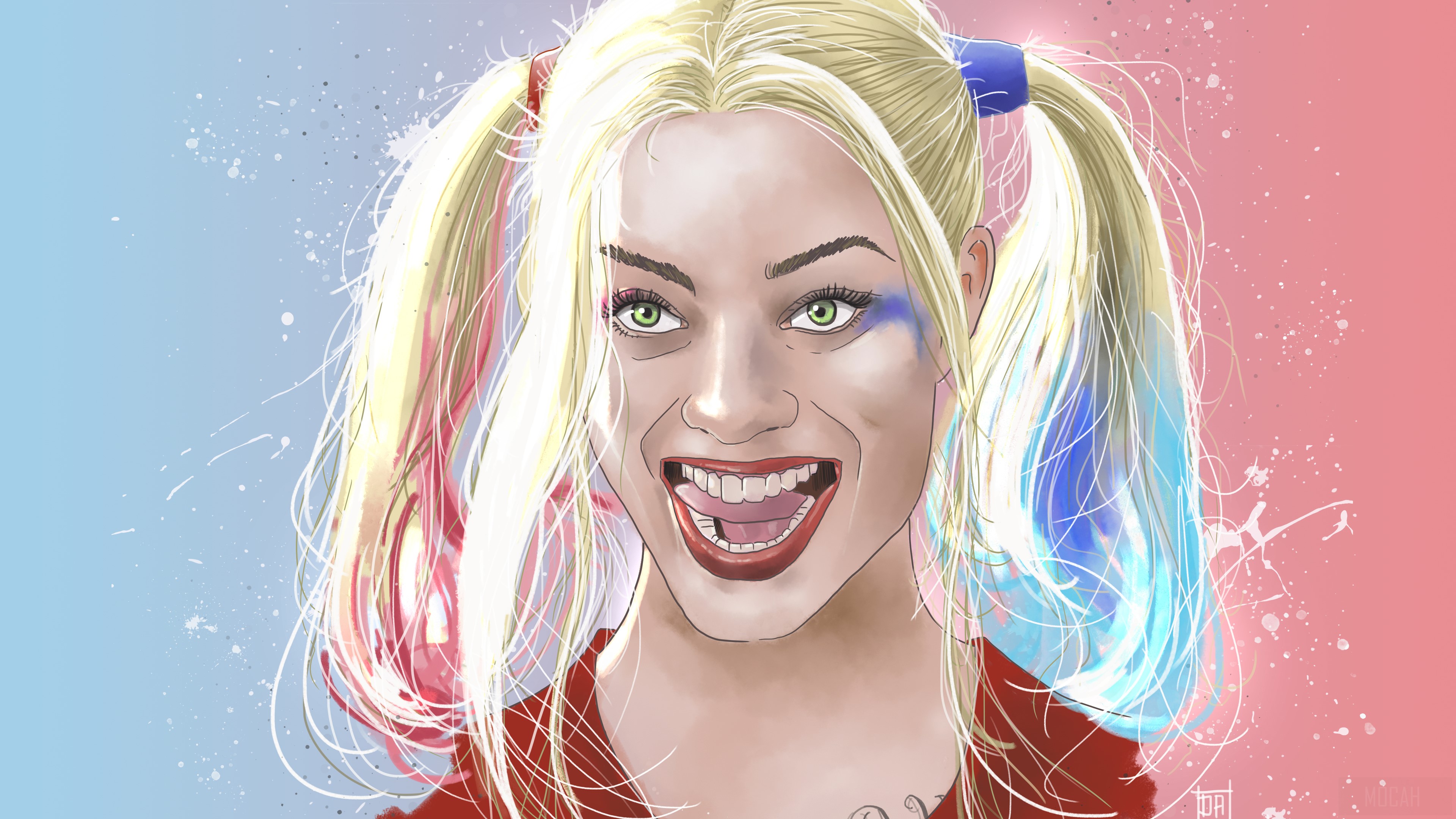 Harley Quinn Artwork HD Wallpaper