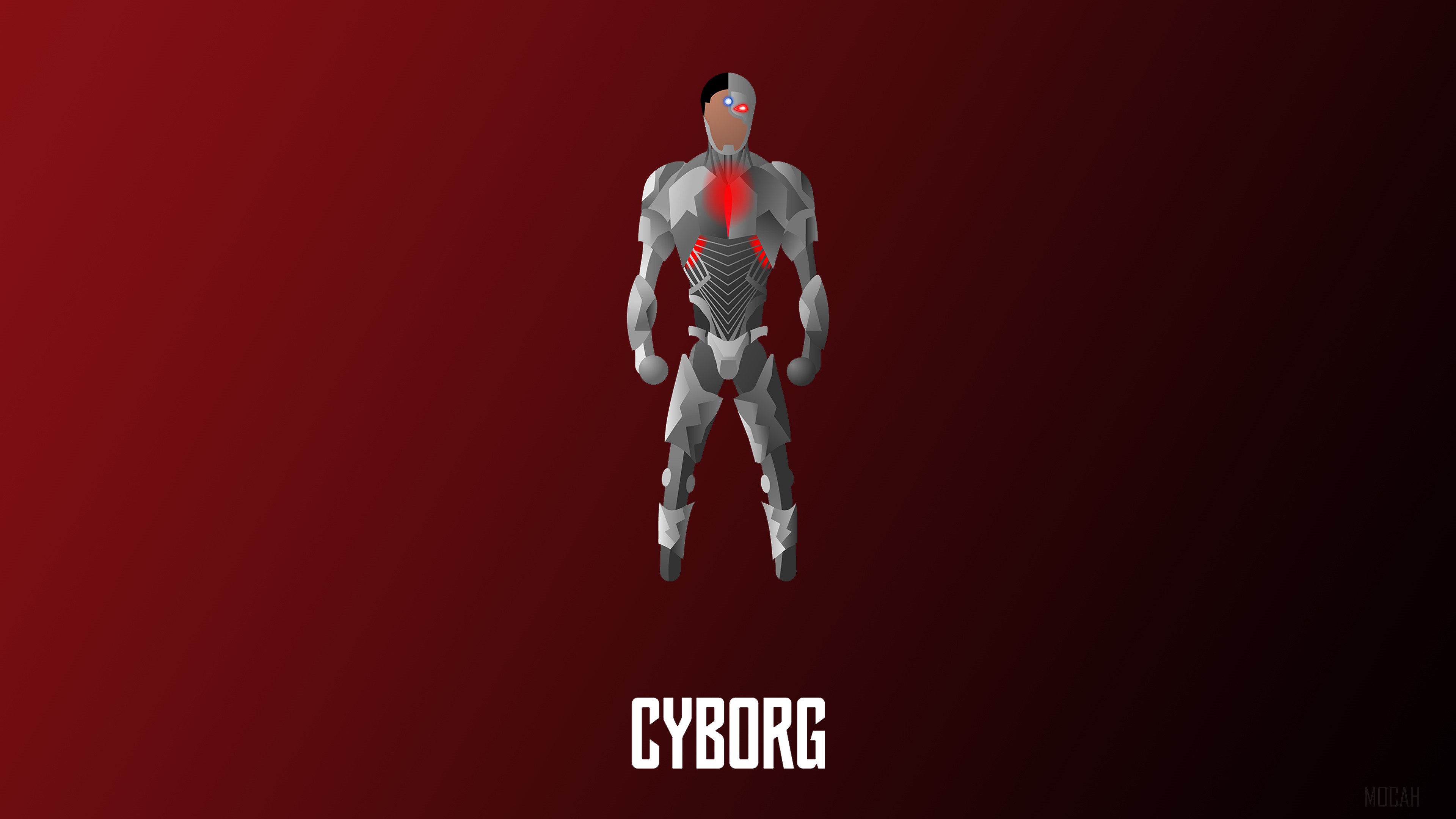 Cyborg from DC Comics 4K HD Wallpaper