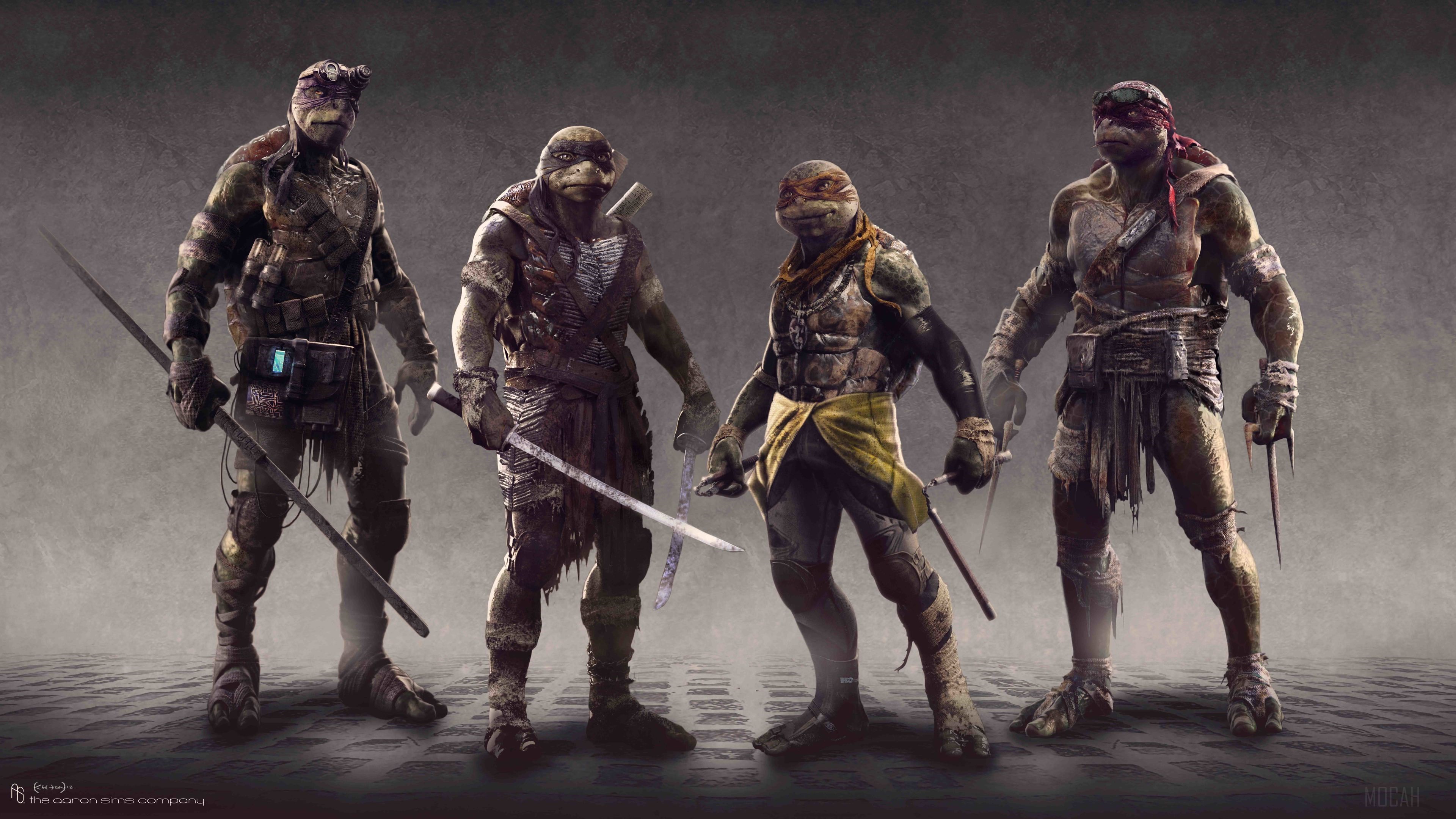 Teenage Mutant Ninja Turtles 4K HD Wallpaper