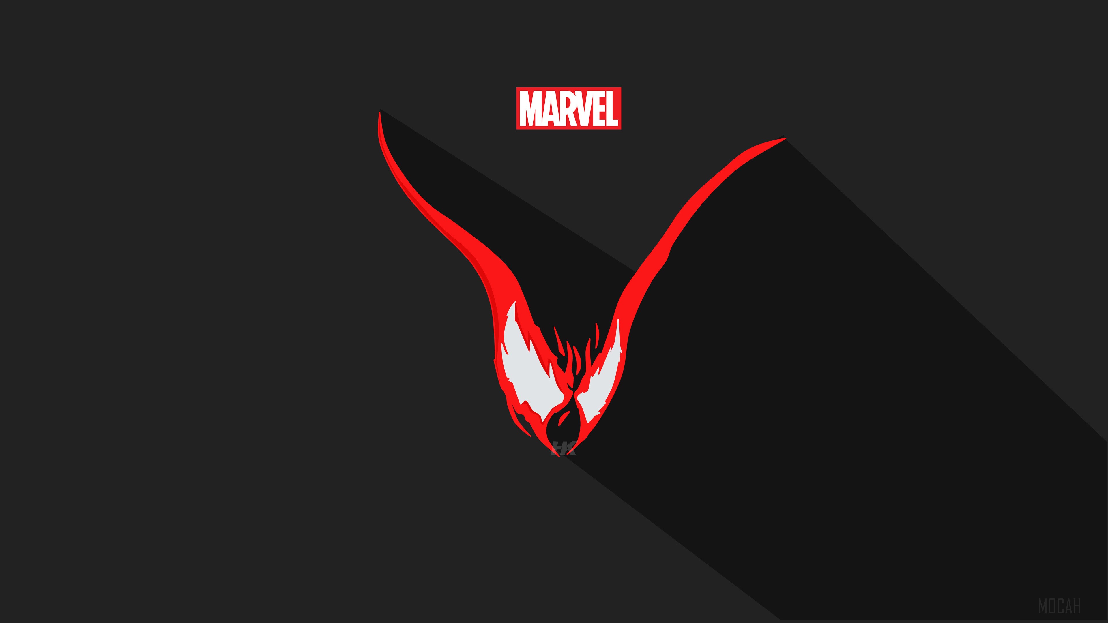 Carnage and Venom from Marvel Comics 4K HD Wallpaper