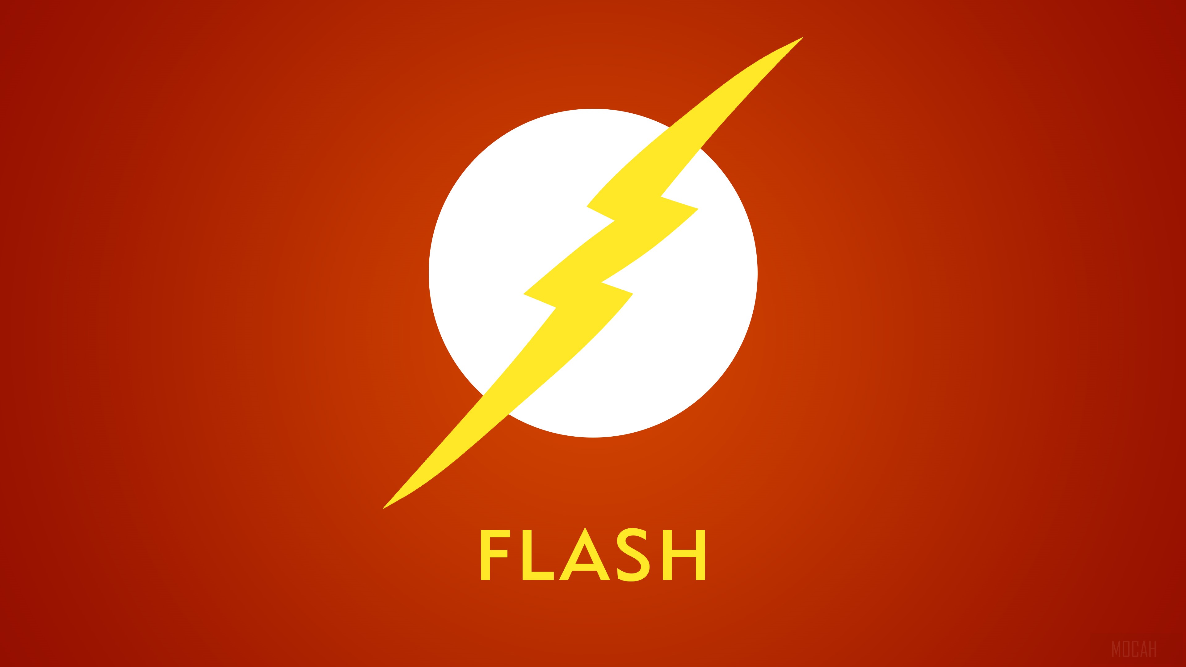 The Flash 4K Logo HD Wallpaper