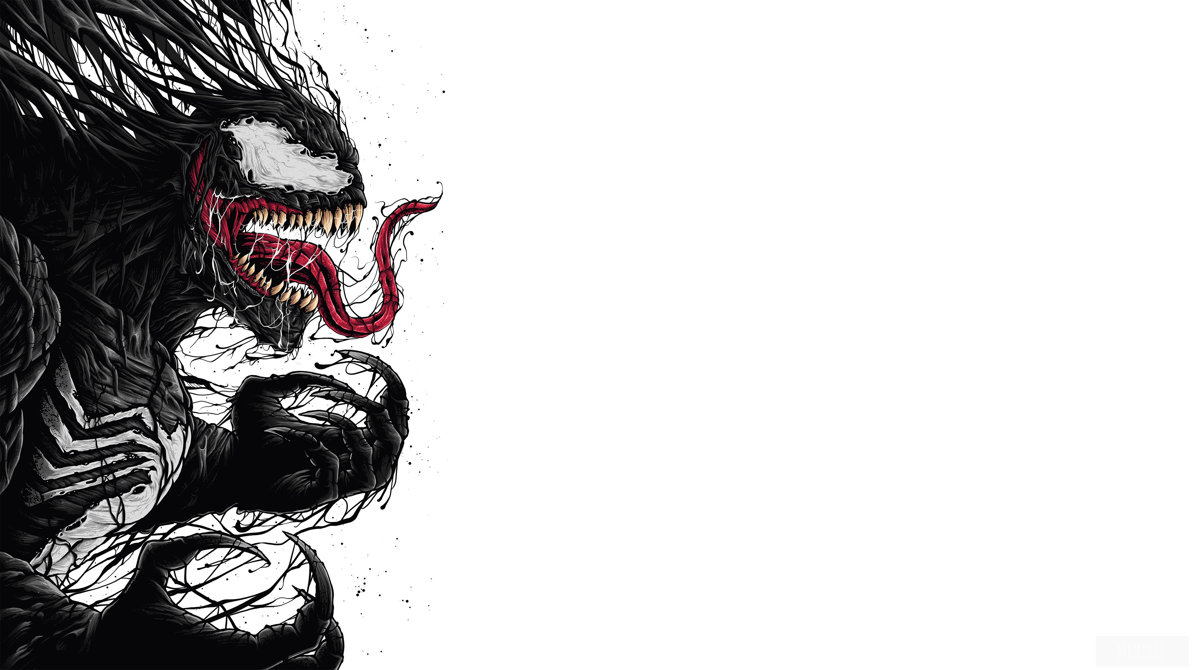 Venom 4K Digital Fan Art HD Wallpaper
