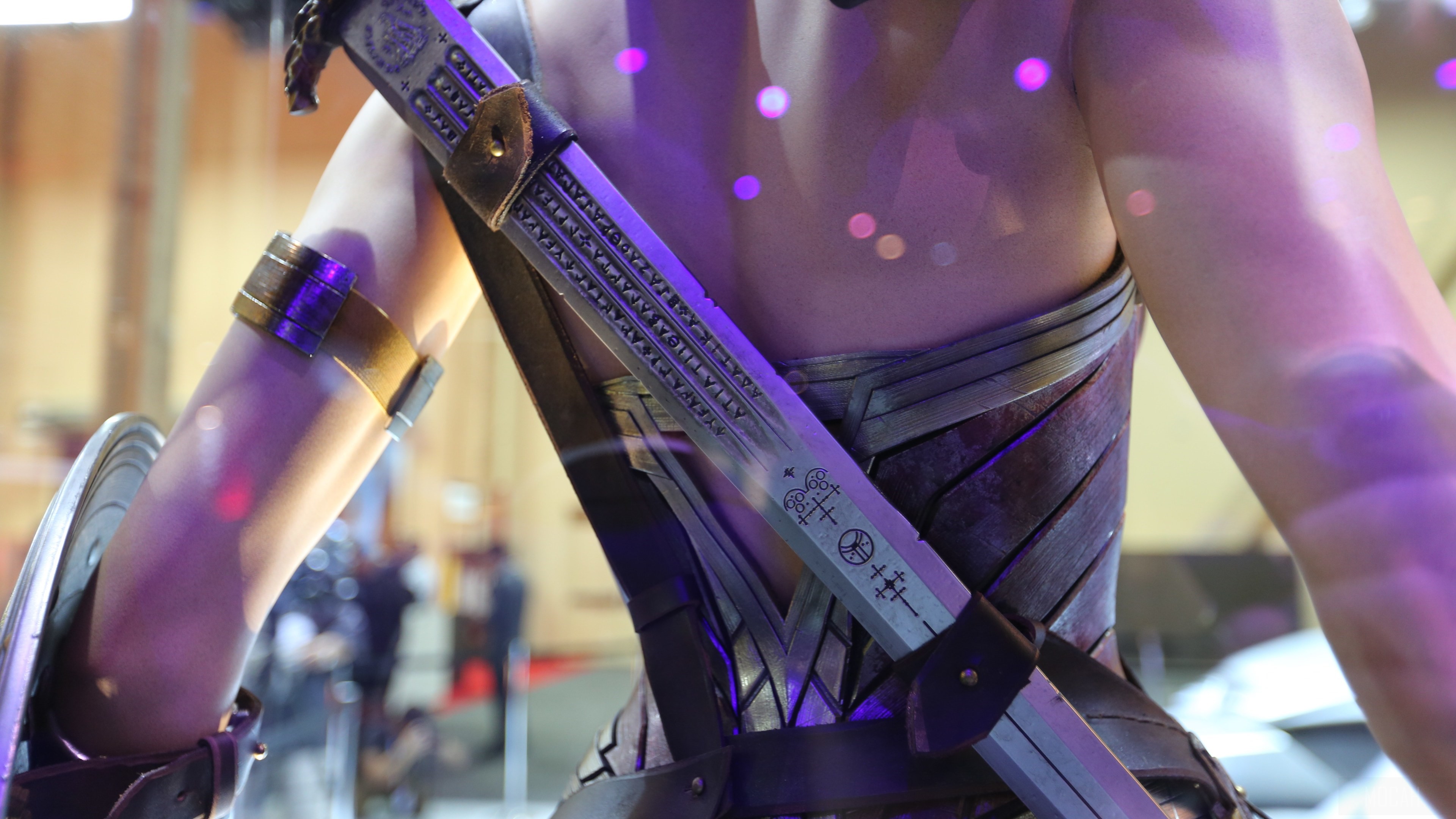 Wonder Woman's Sword and Armor 4K HD Wallpaper