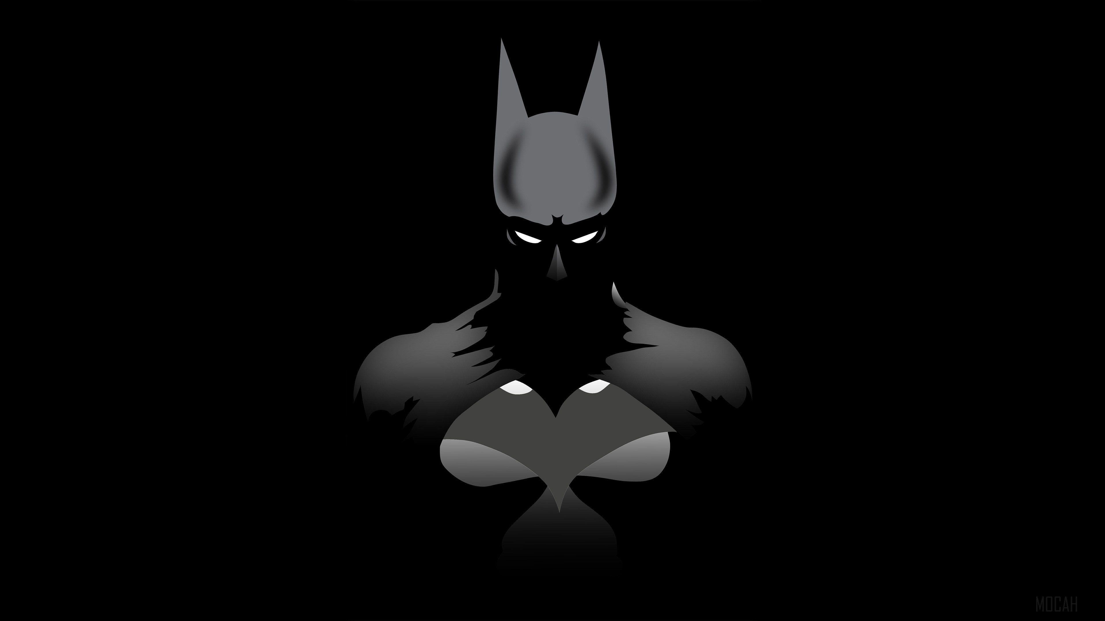 Batman Minimalist 4K HD Wallpaper