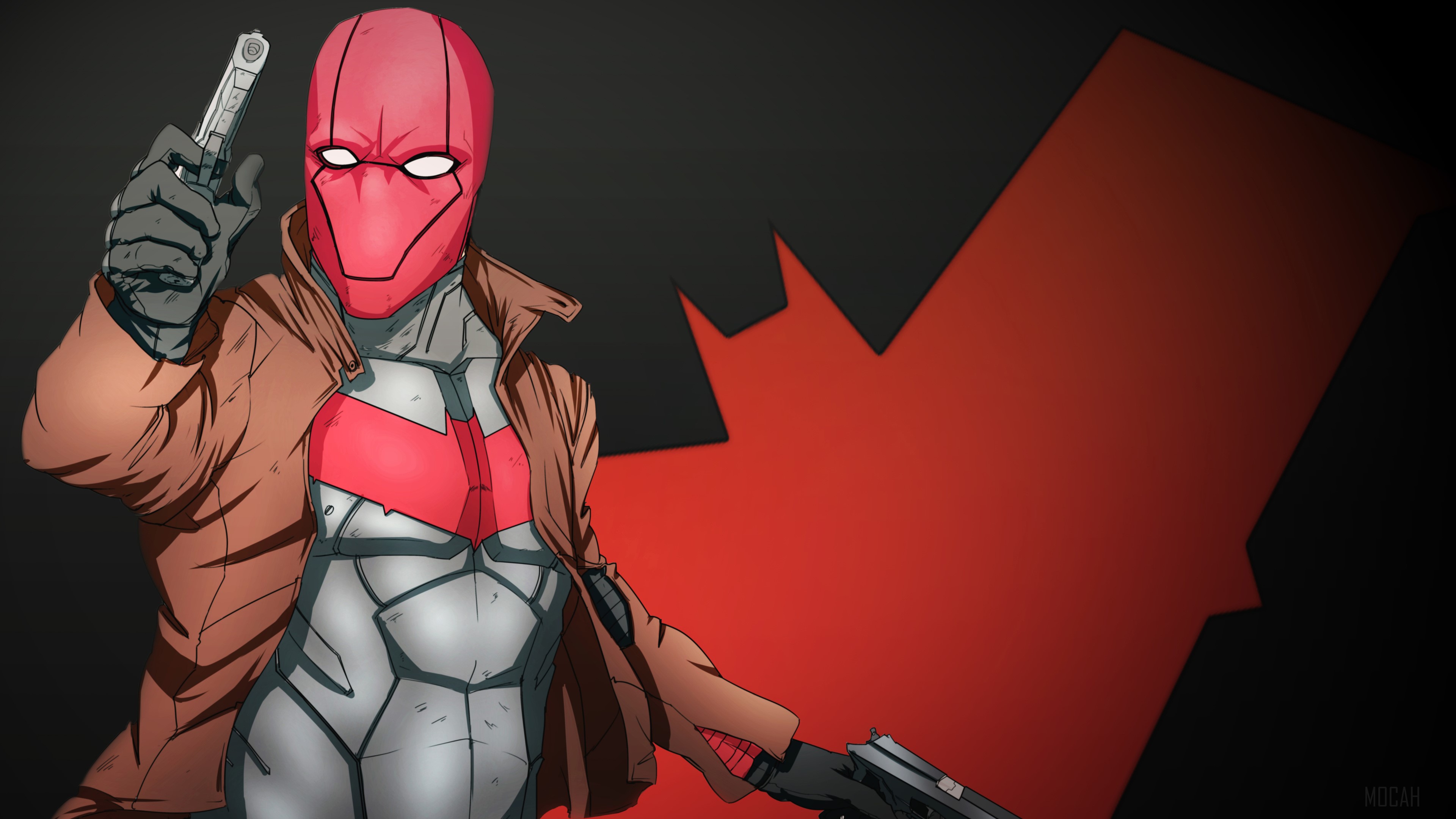 Red Hood from DC Comics HD Wallpaper