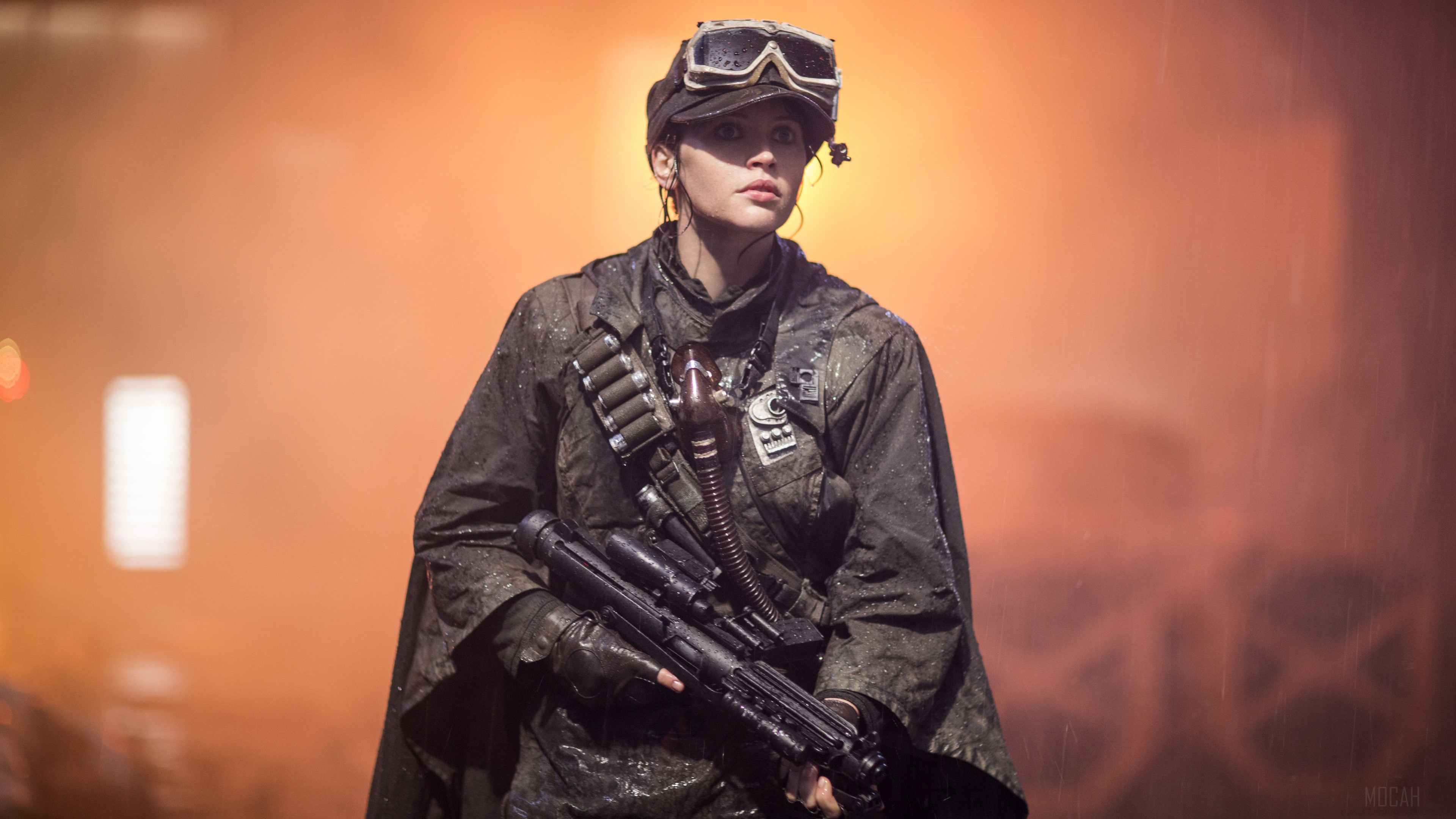 Jyn Erso from Rogue One: A Star Wars Story 4K HD Wallpaper