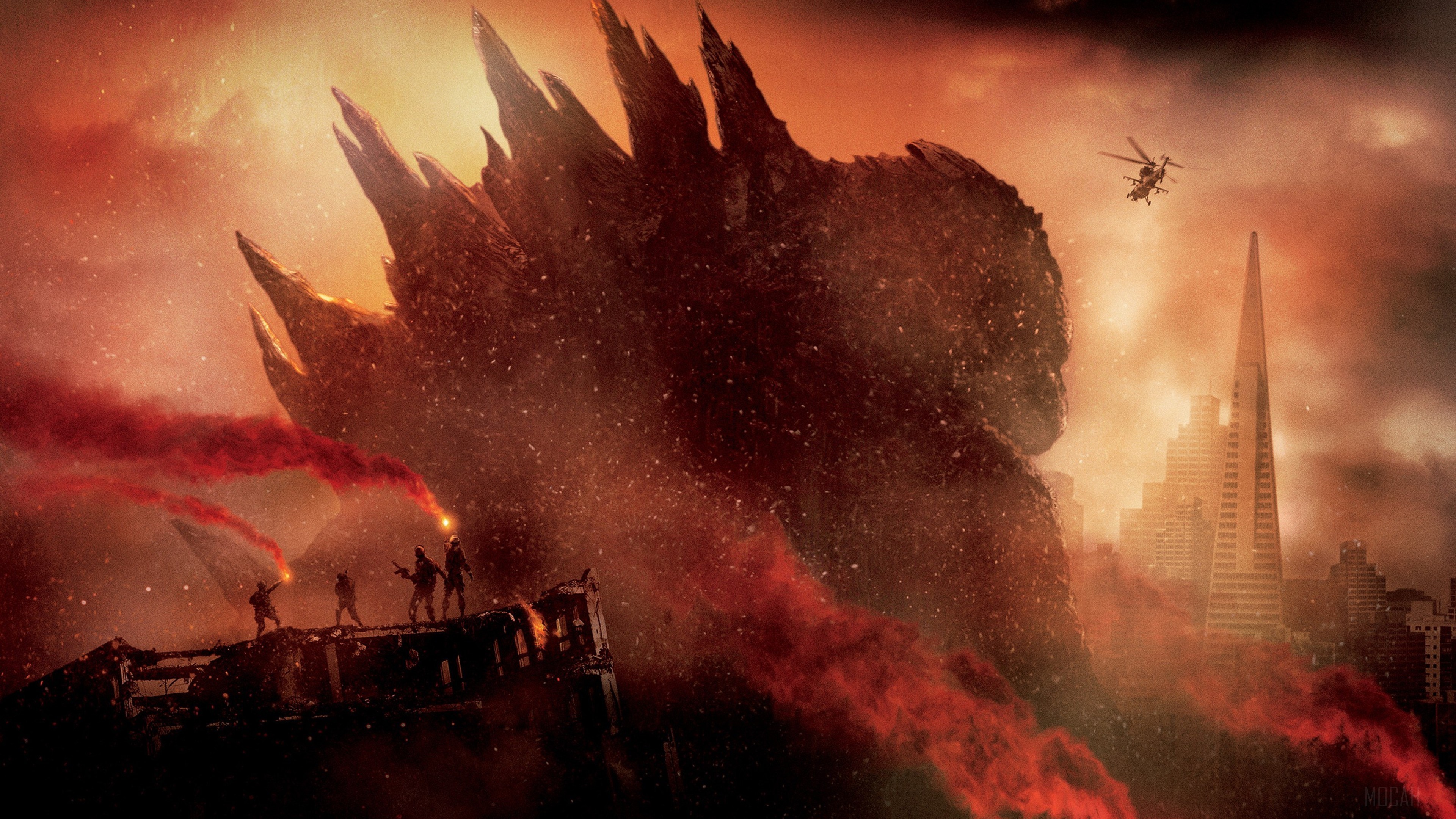 Godzilla from Godzilla Movie 4K HD Wallpaper