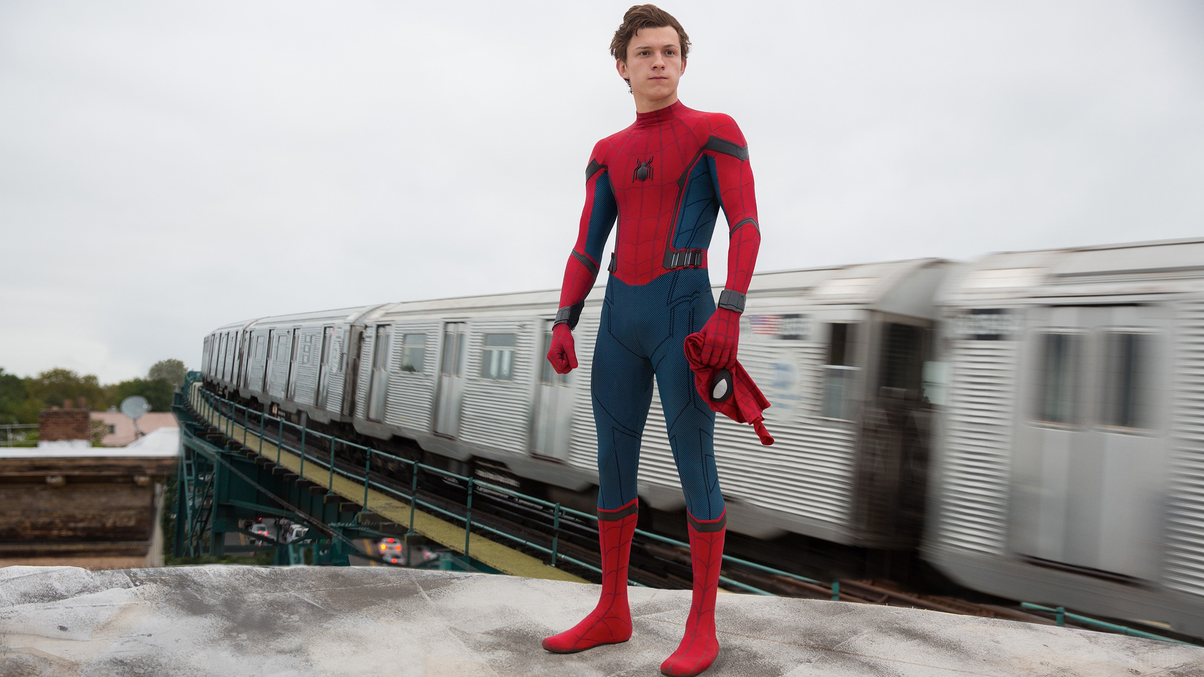 Spider-Man from Spider-Man: Homecoming 4K HD Wallpaper