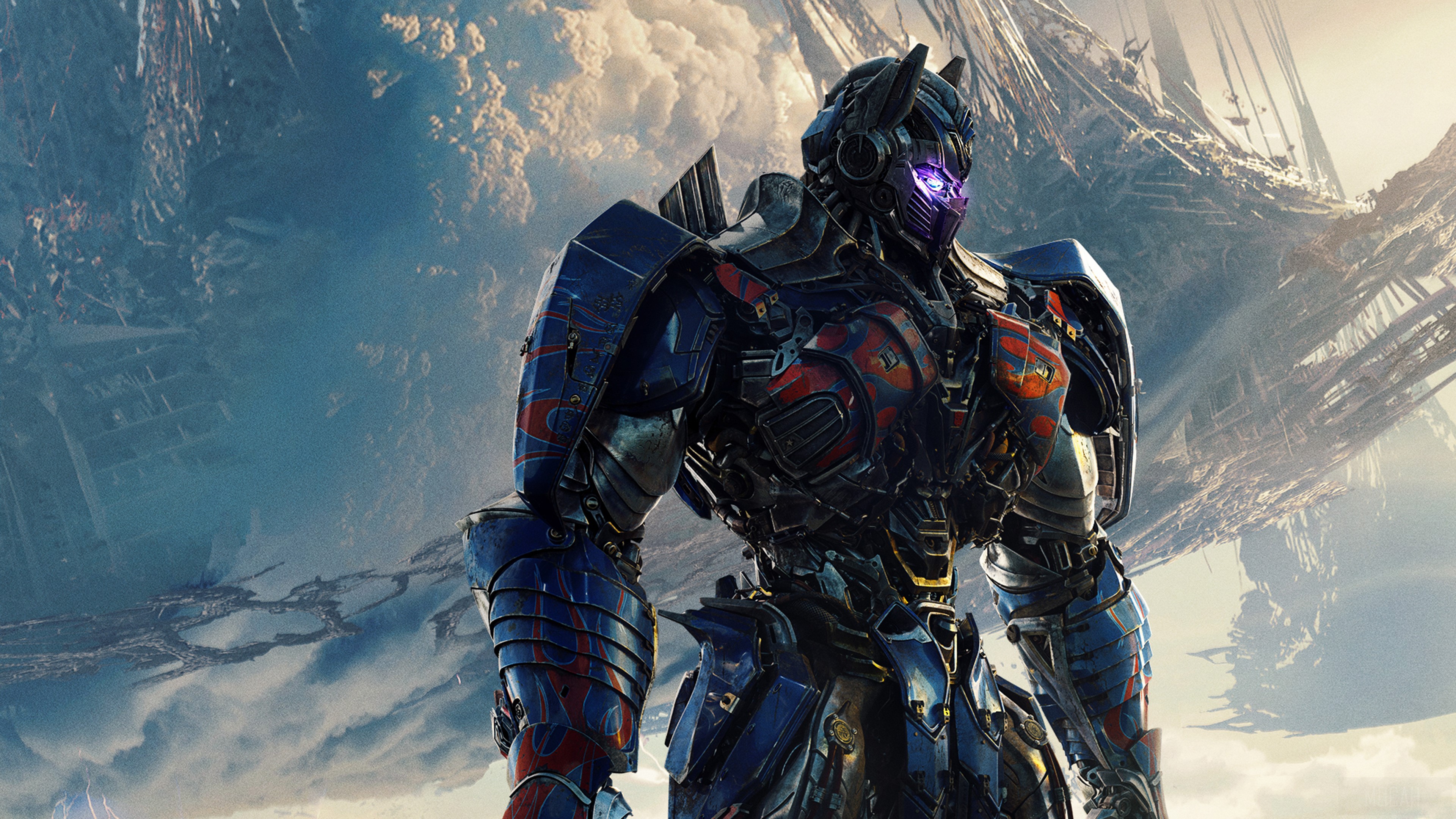 Optimus Prime from Transformers The Last Knight 4K HD Wallpaper