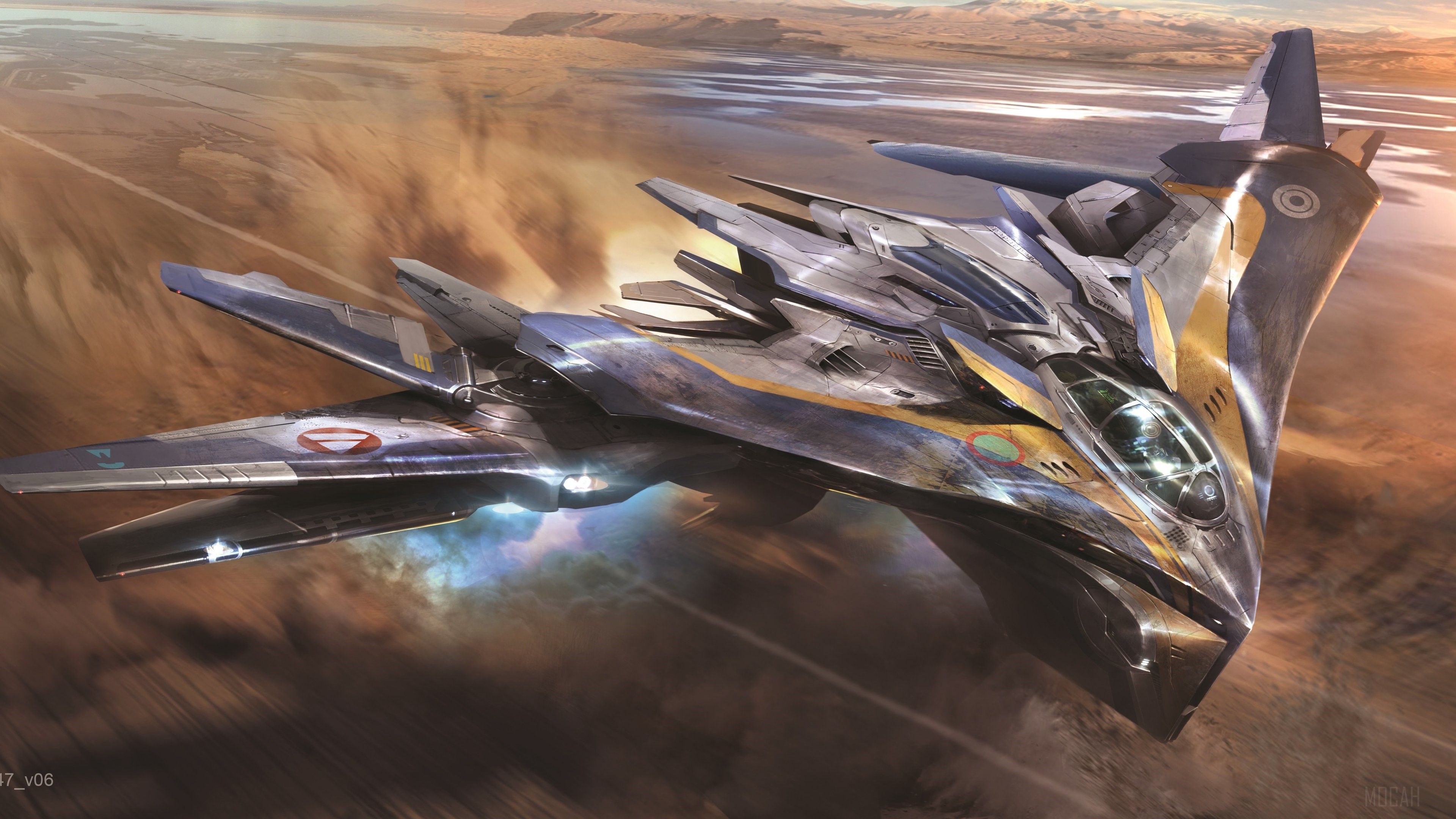 The Milano from Guardians of the Galaxy Vol. 2 Artwork 4K HD Wallpaper