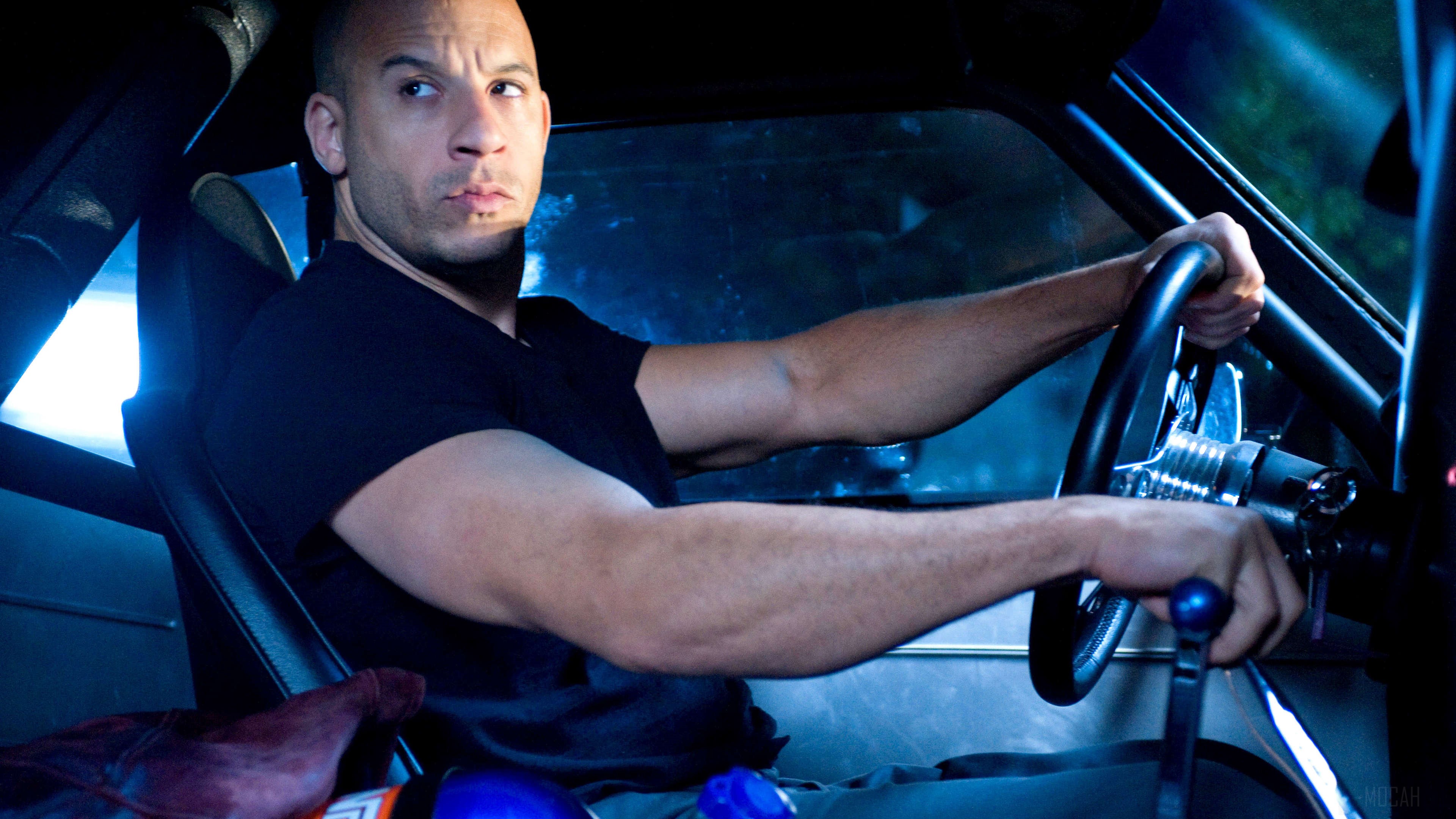 Vin Diesel in Fast & Furious 4K HD Wallpaper