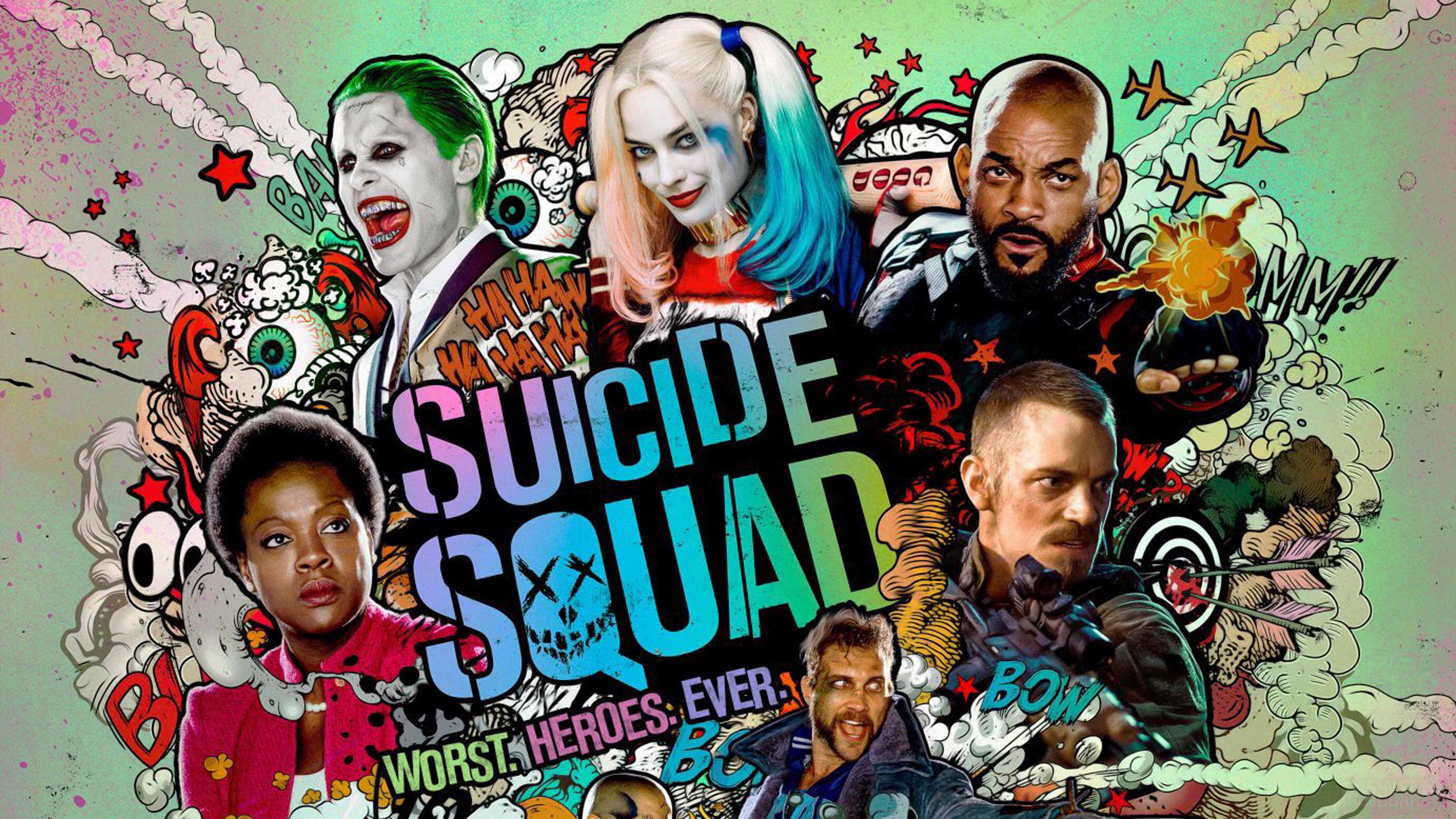Suicide Squad 4K Poster HD Wallpaper