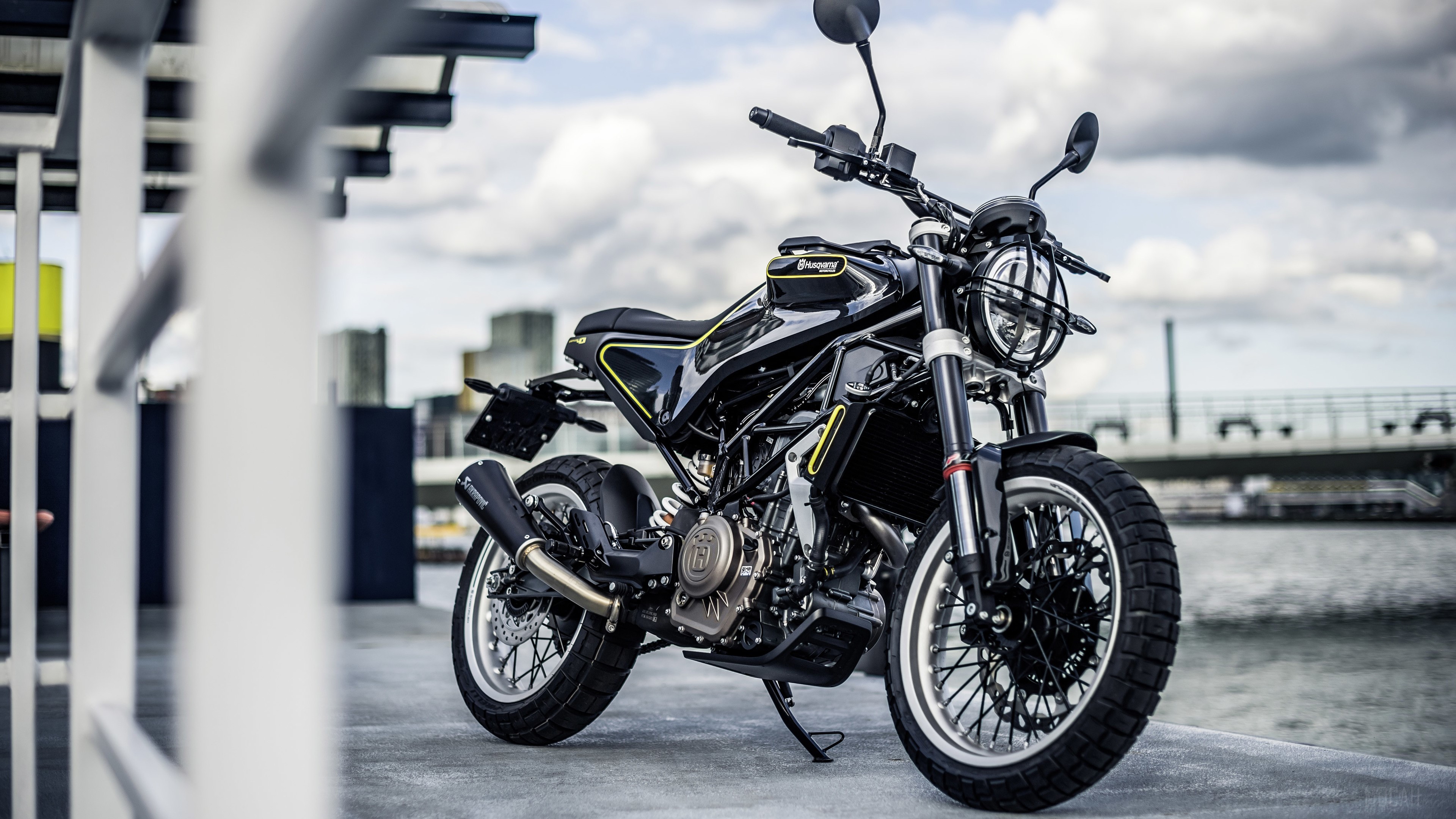 Husqvarna Svartpilen 401 2017 HD Wallpaper