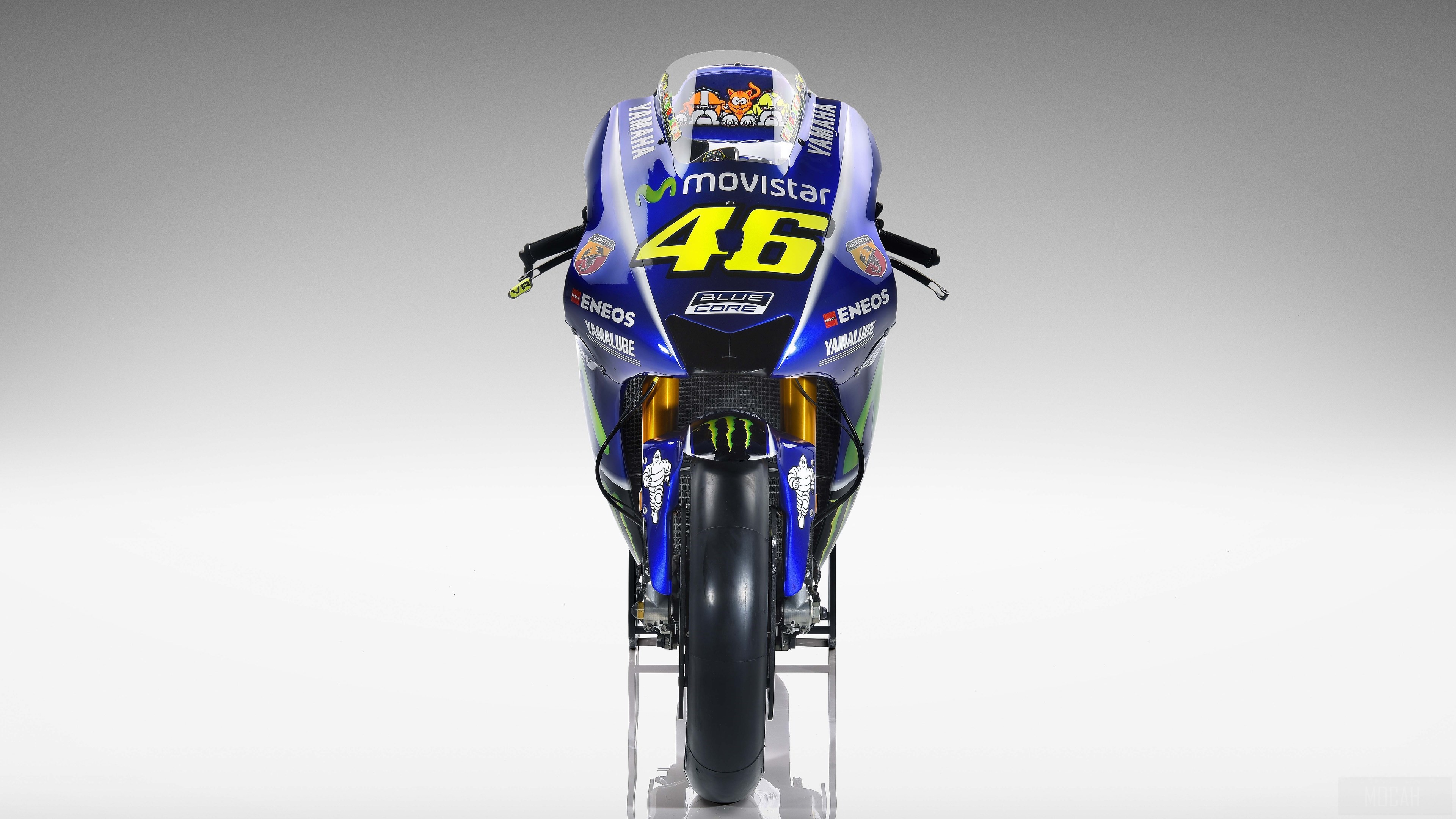 2017 Movistar Yamaha MotoGP Yamaha YZR M1 HD Wallpaper