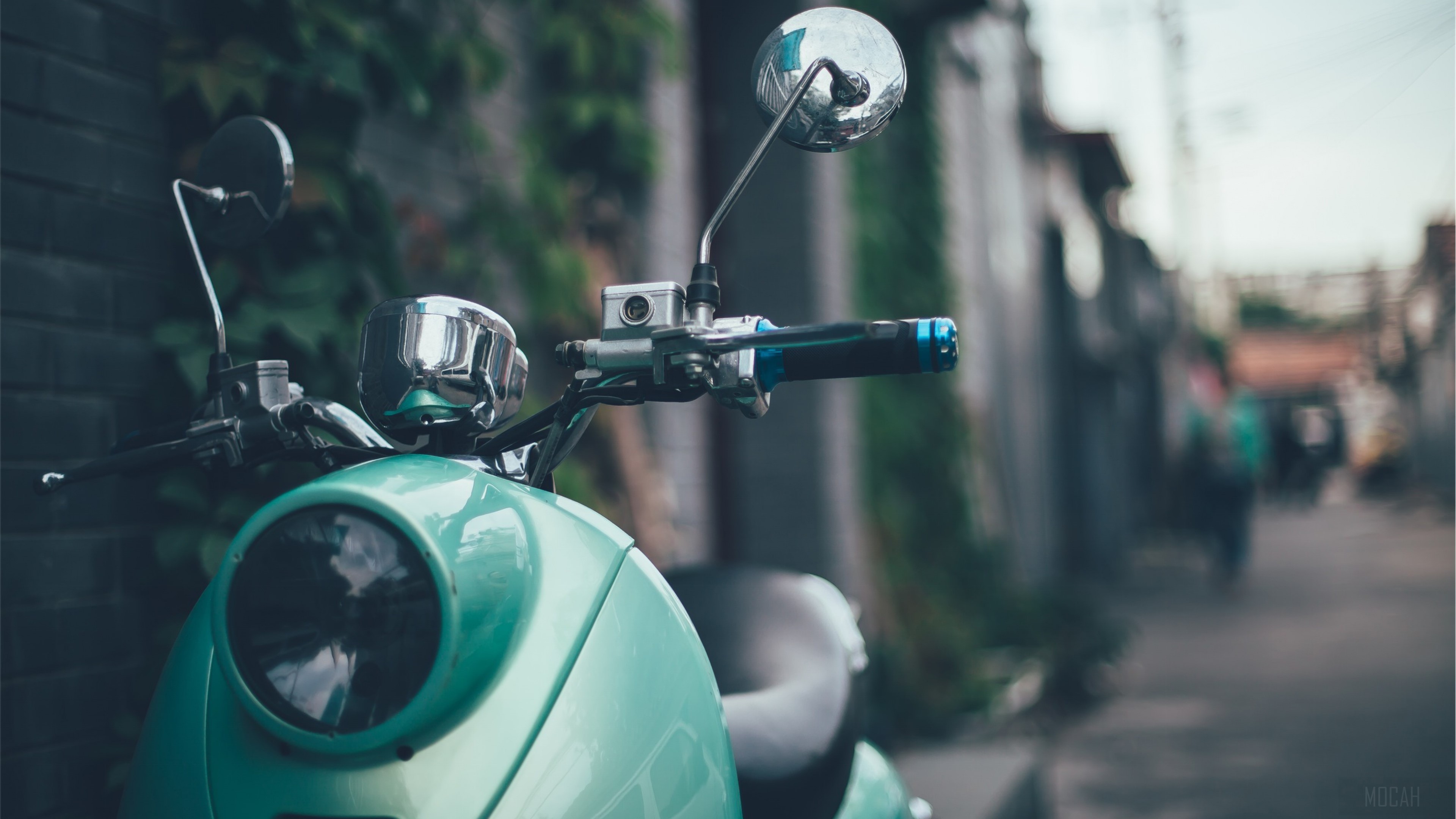 Vintage Vespa Scooter 4K HD Wallpaper