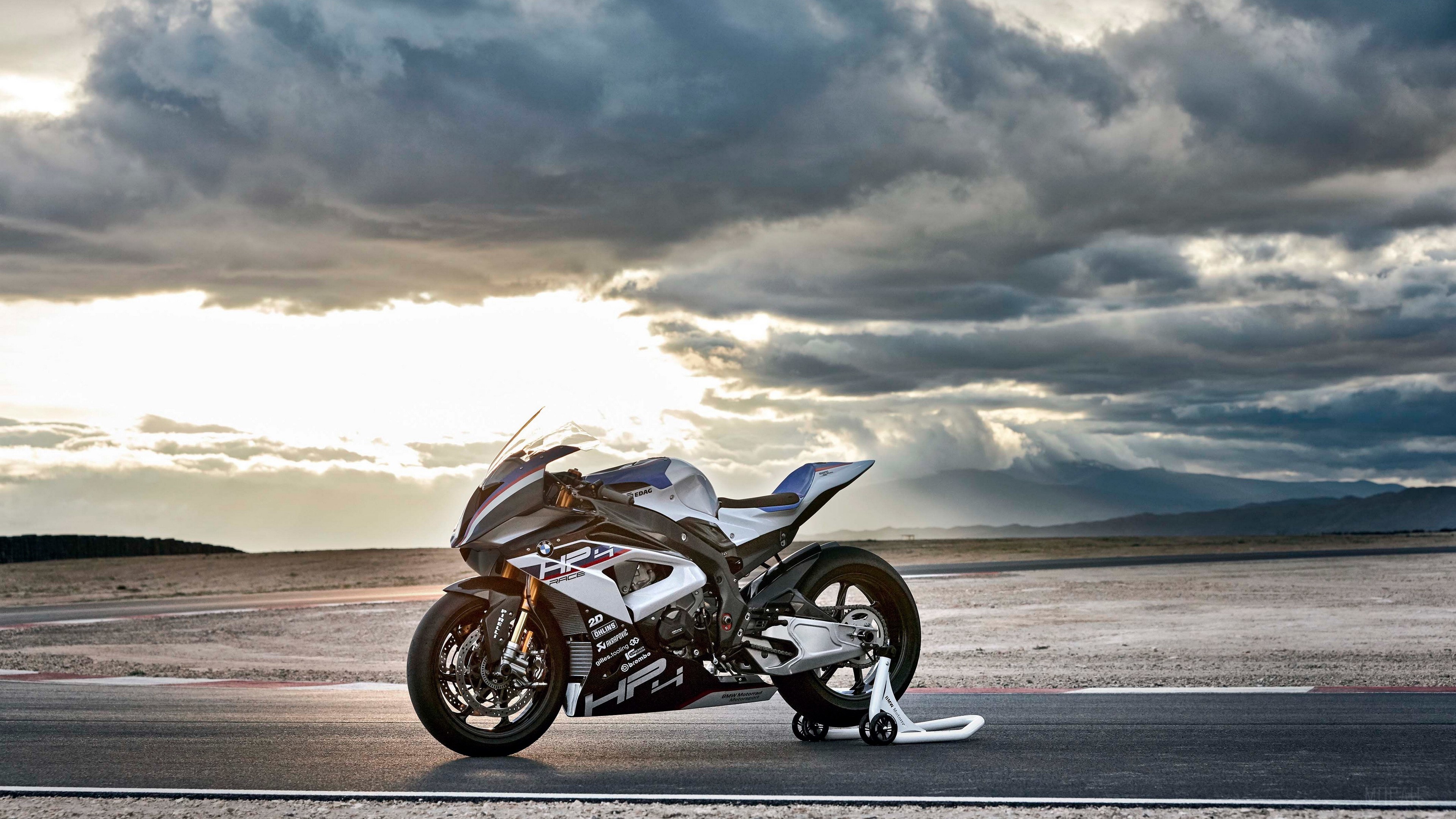 2017 BMW HP4 Race Motorcycle 4K HD Wallpaper
