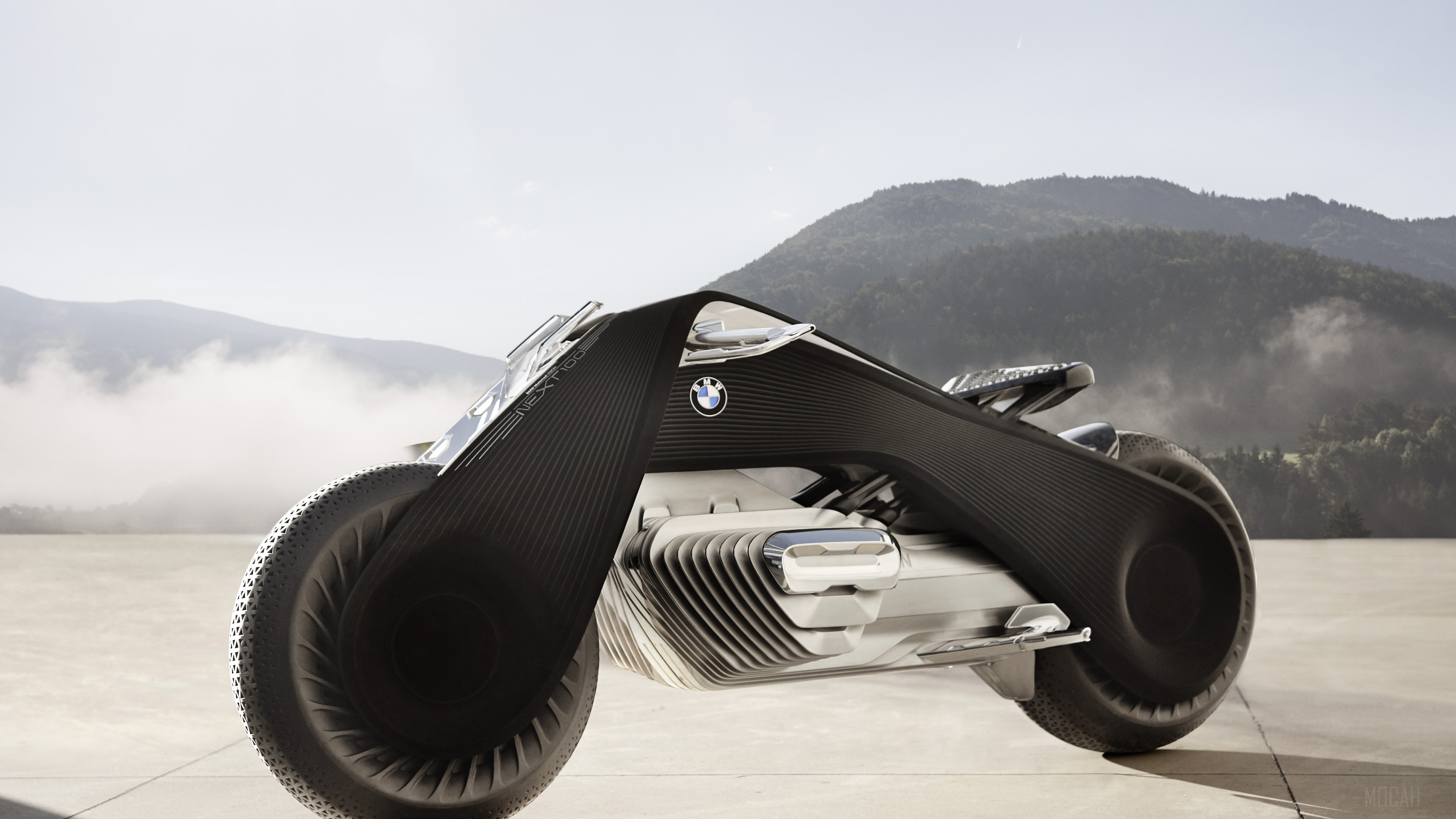 BMW Motorrad Vision Next 100 concept motorcycle HD Wallpaper