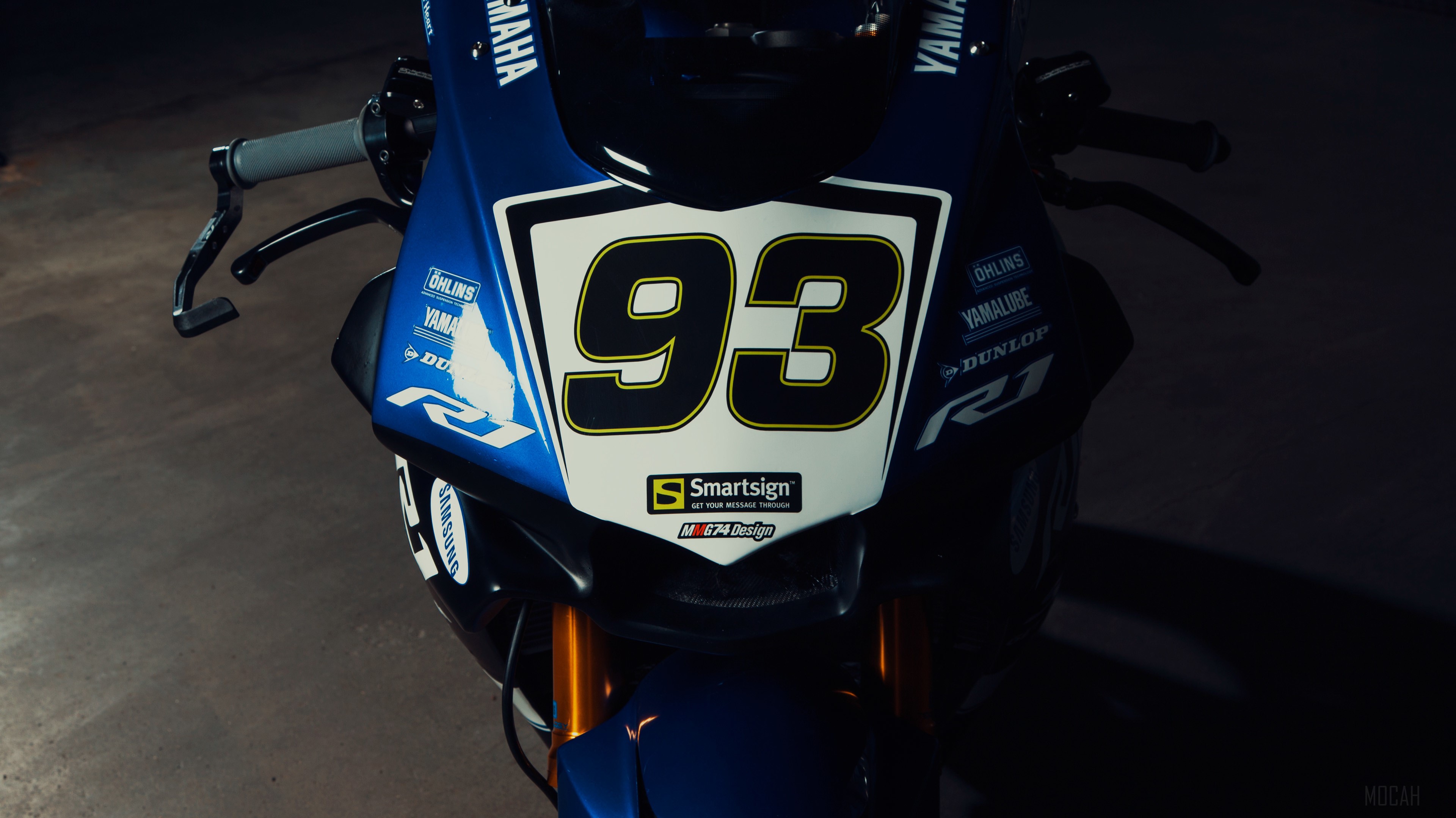 Fredrik Ericsson Yamaha R1 Front HD Wallpaper