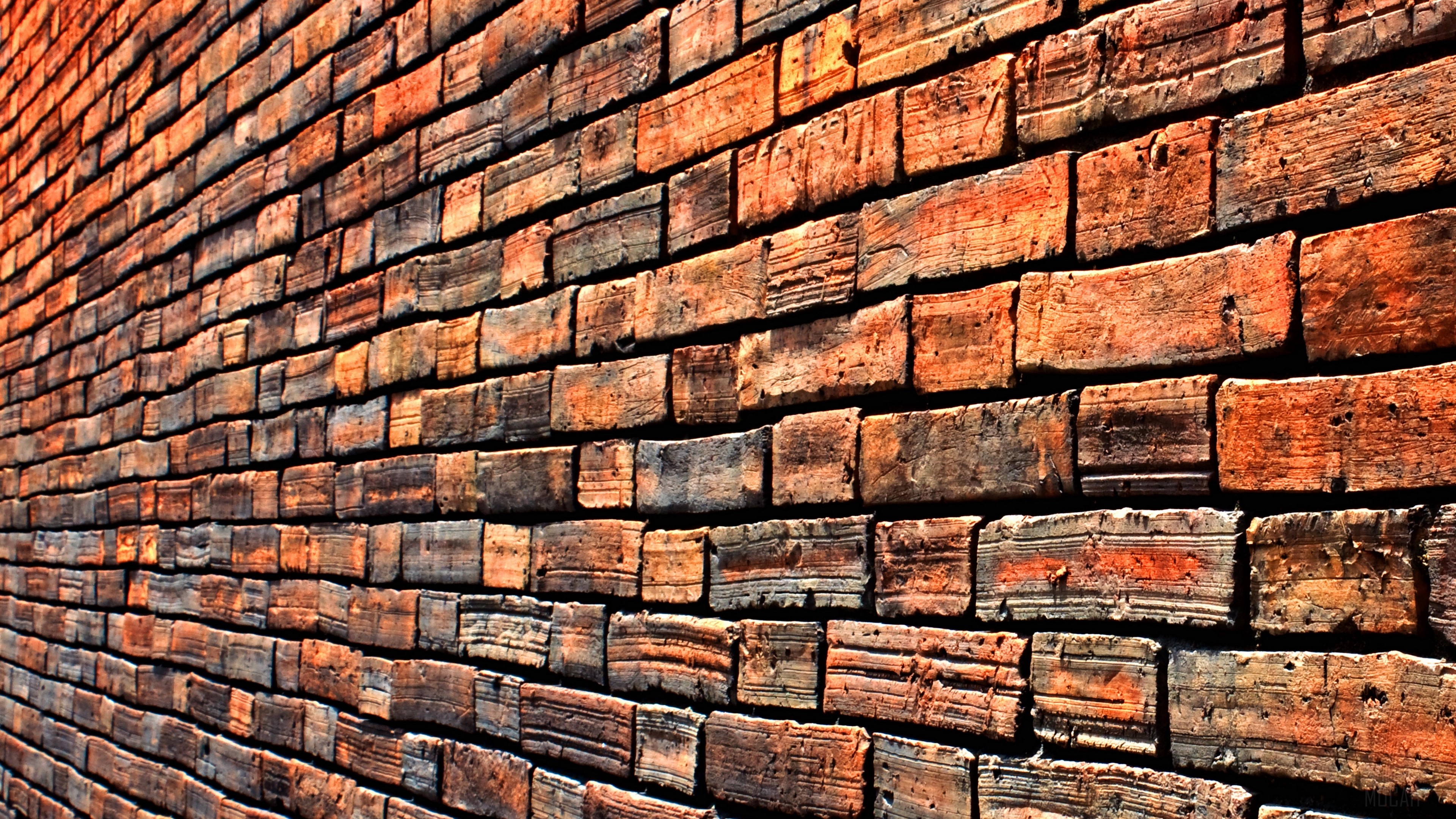 Brick wall texture in 4K HD Wallpaper