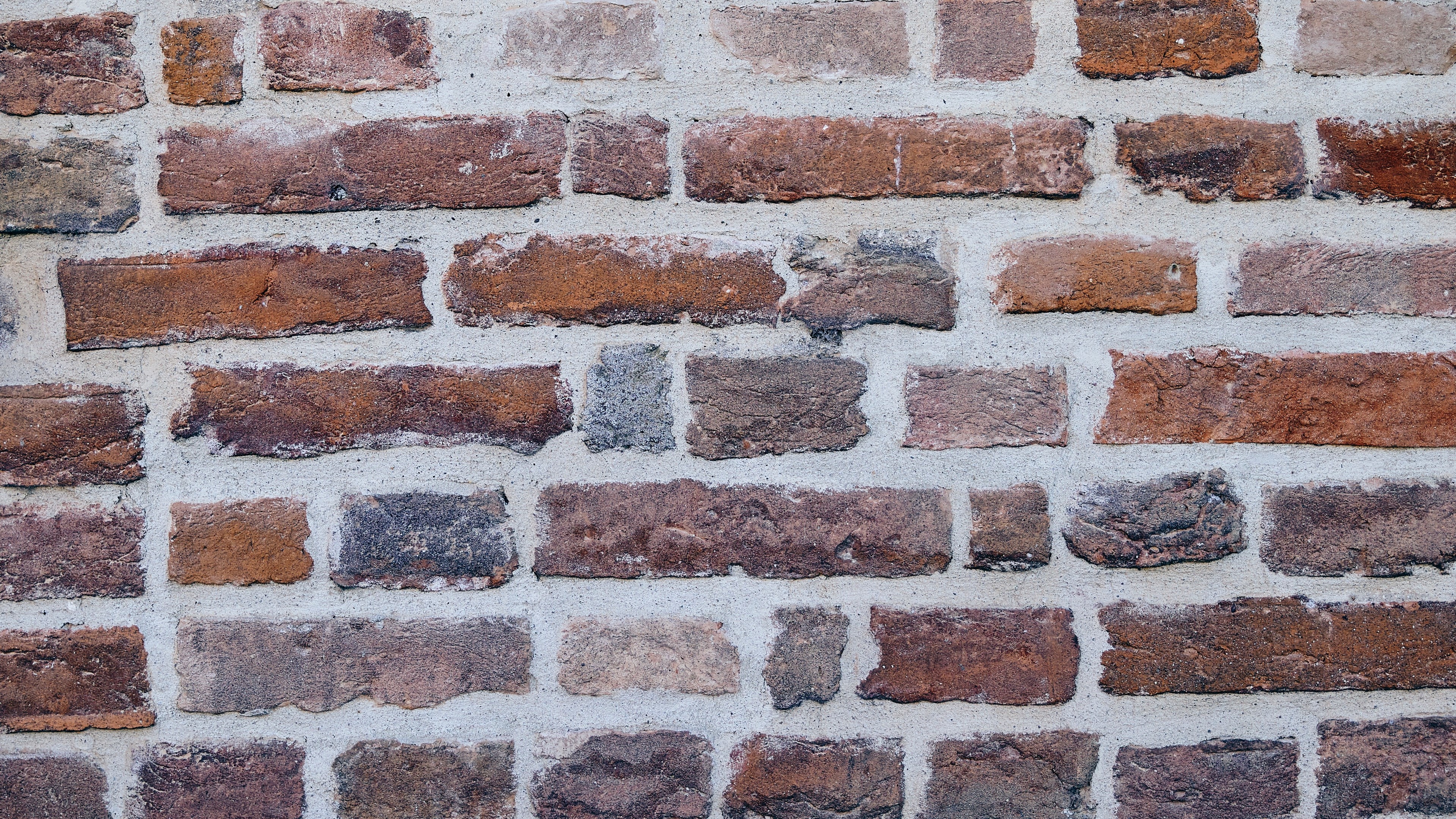 Brick wall texture 4K HD Wallpaper