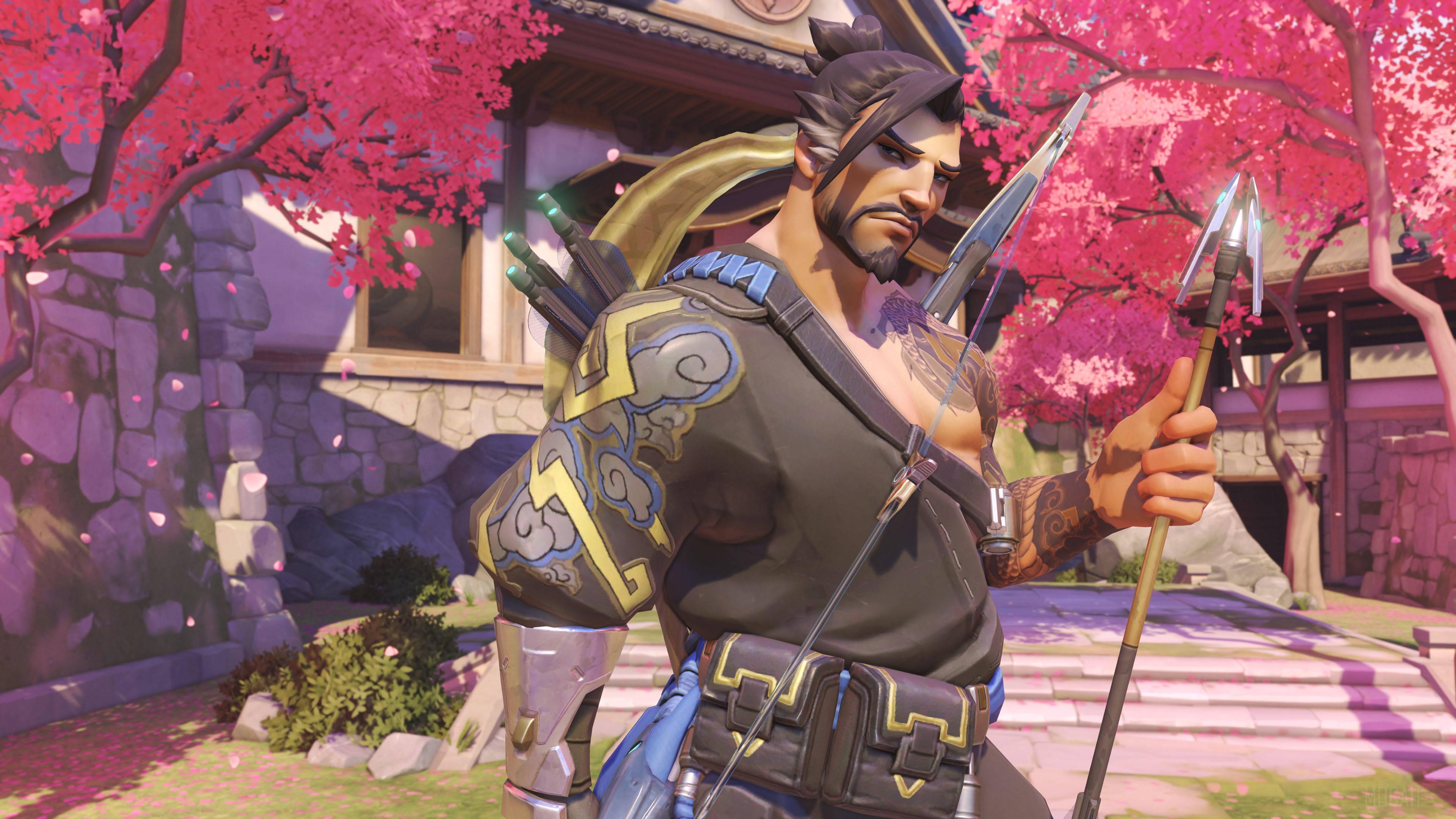 Hanzo from Overwatch 4K HD Wallpaper