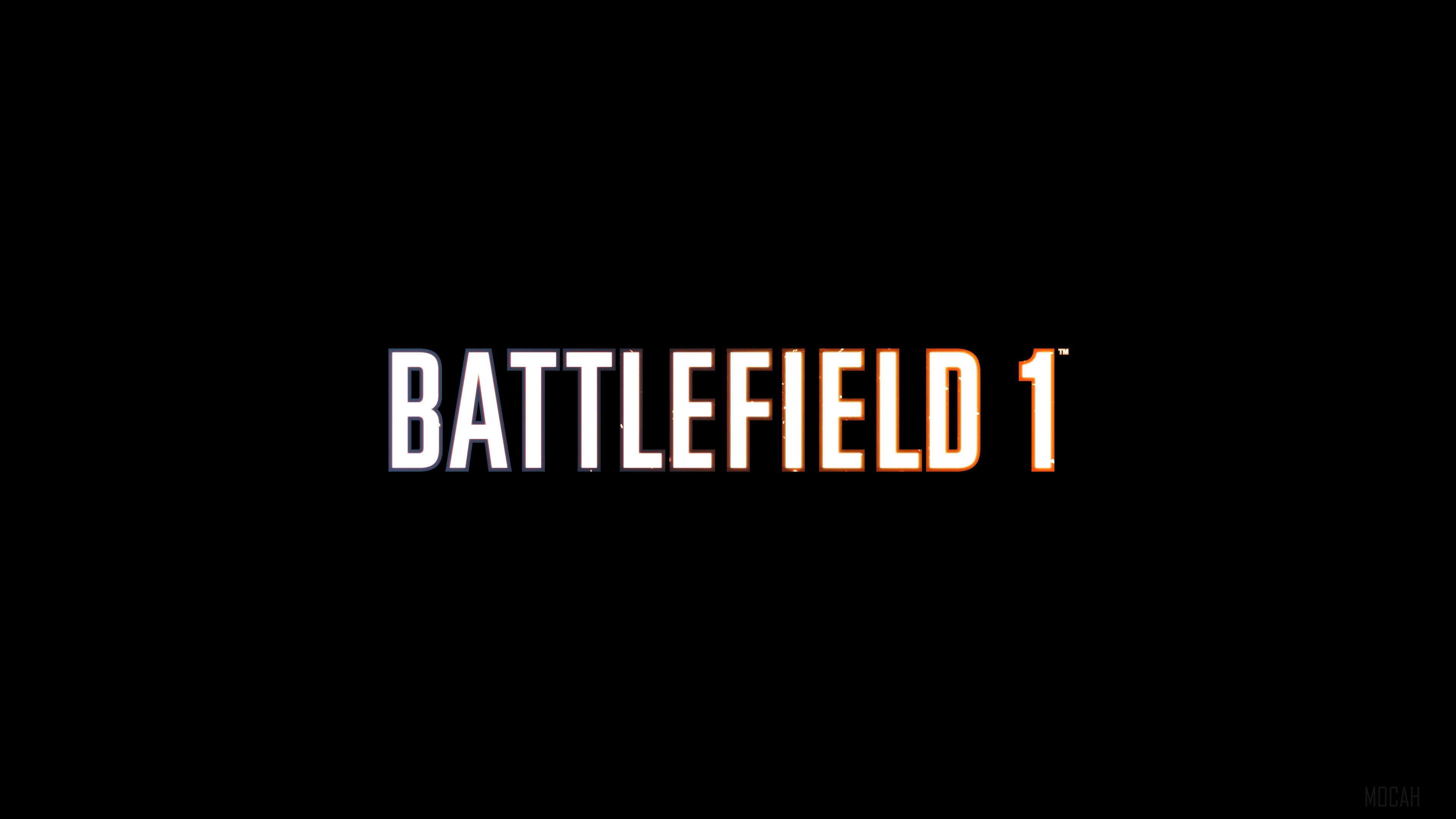 Battlefield 1 Logo HD Wallpaper