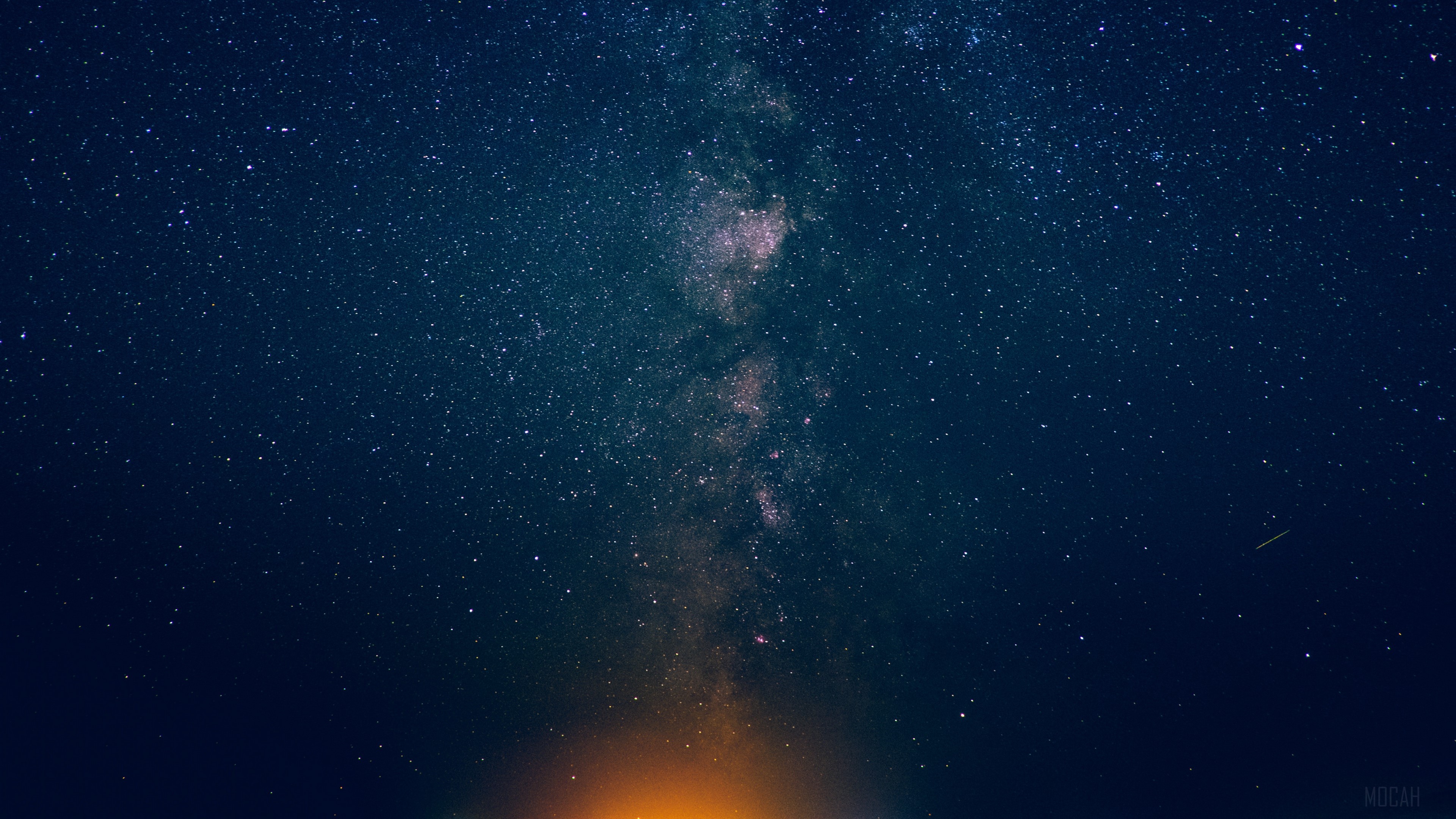 Milky Way Galaxy and Stars 4K HD Wallpaper