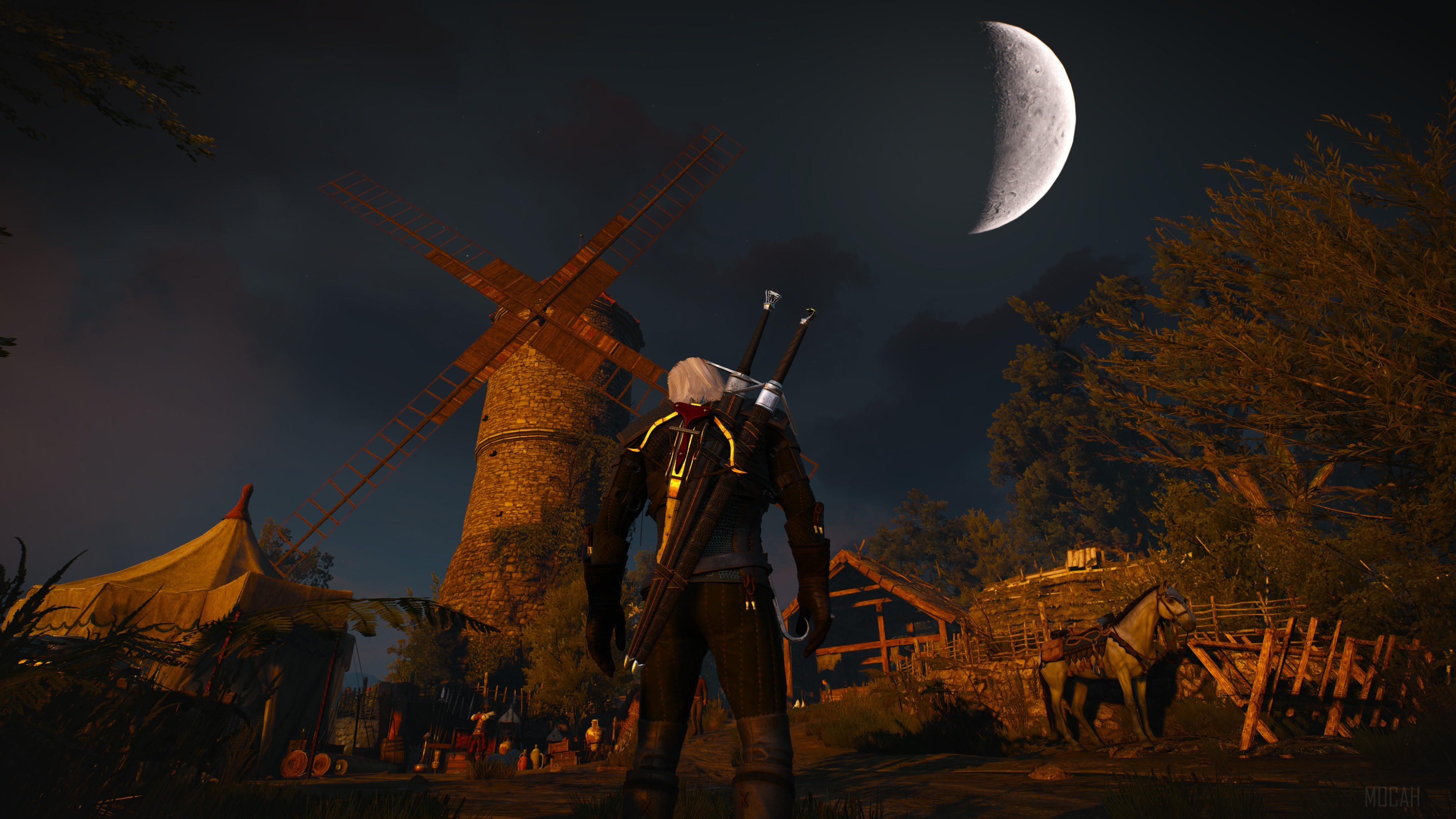 Geralt of Rivia from The Witcher 3 Wild Hunt 4K HD Wallpaper
