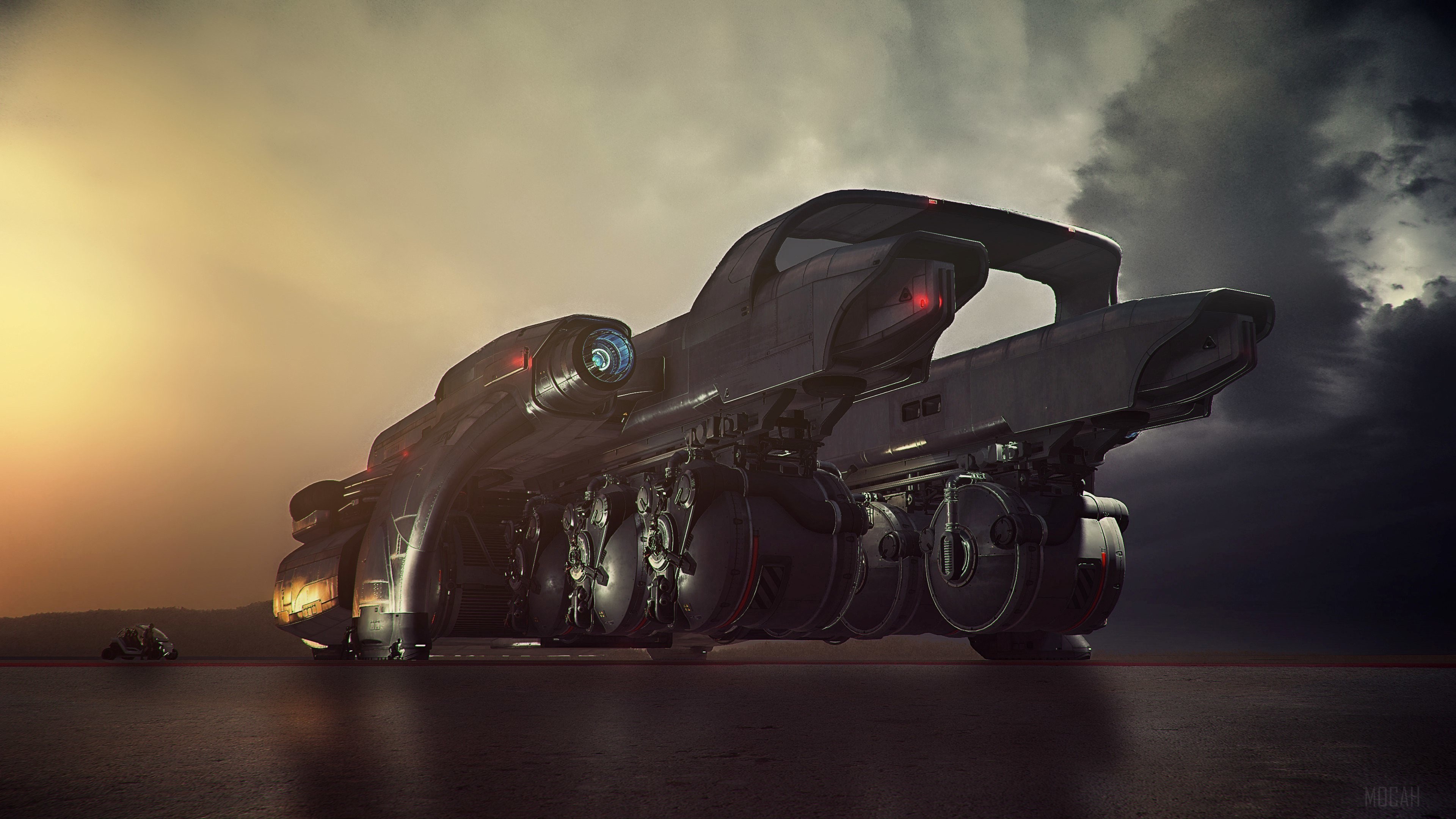 Star Citizen Starfarer 4k HD Wallpaper