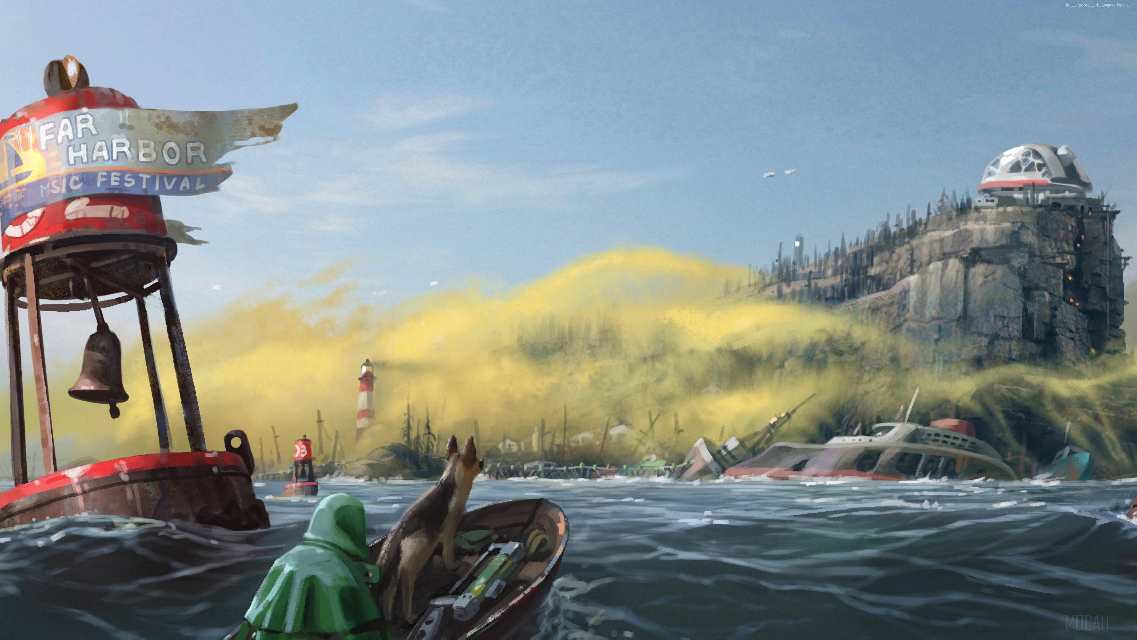 Fallout 4 Far Harbor HD Wallpaper