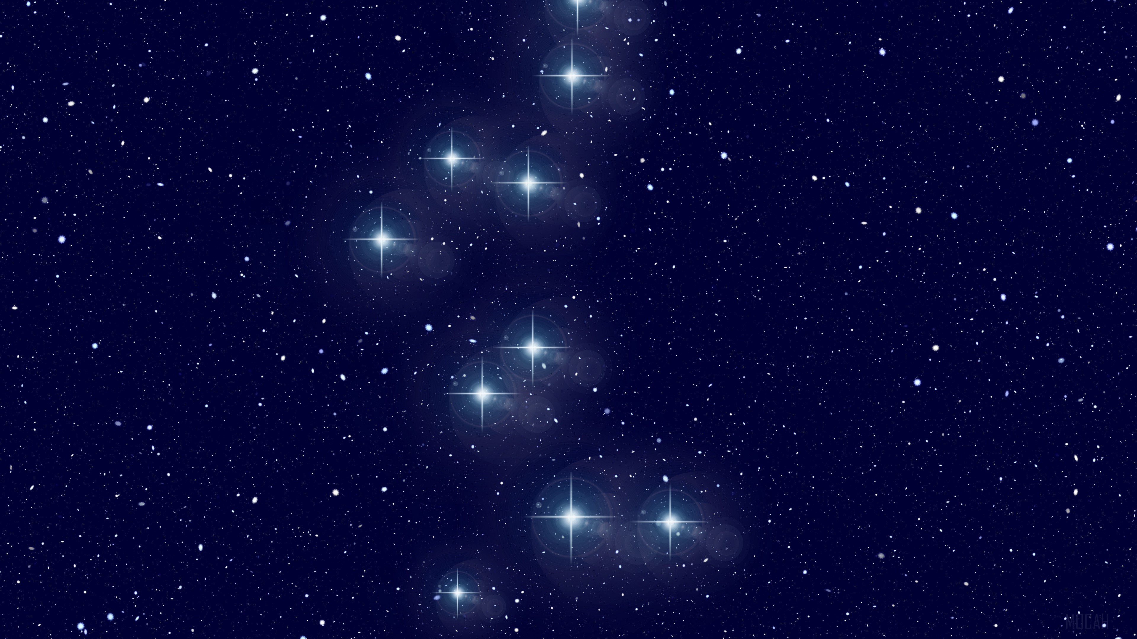 Constellation in a starry sky HD Wallpaper